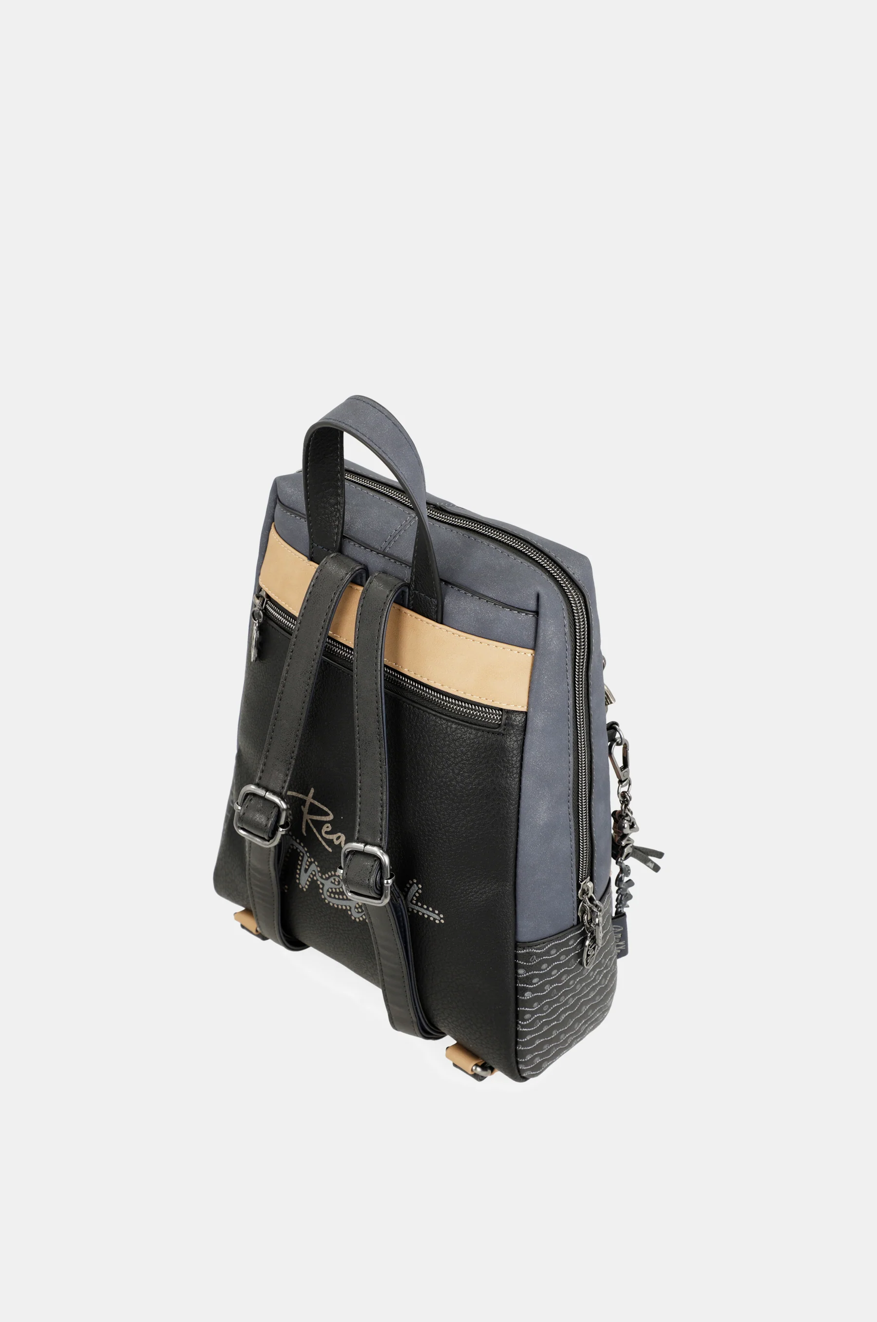 Studio navy blue pearl backpack - Image 8