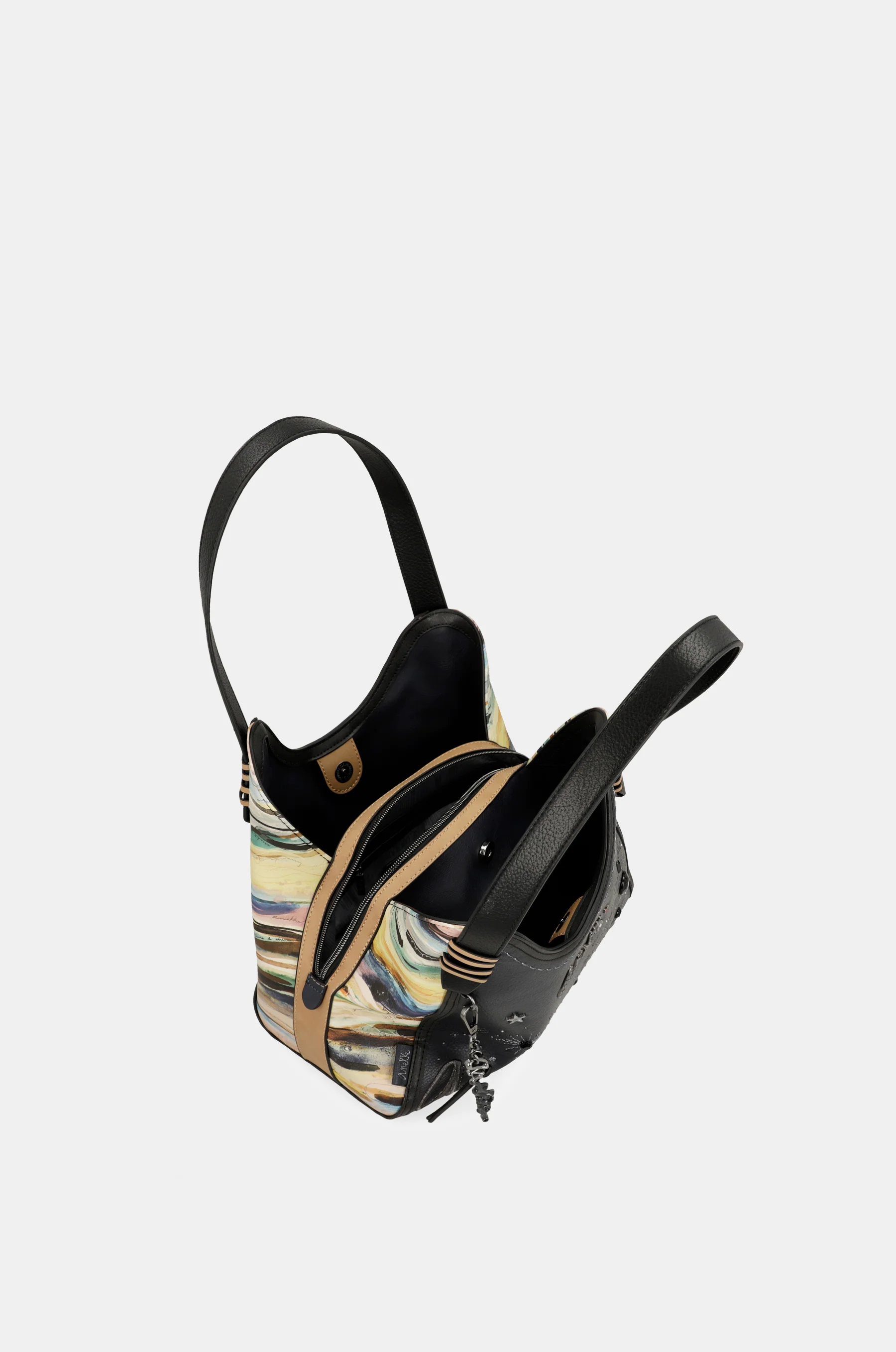 Studio navy blue shoulder bag - Image 10