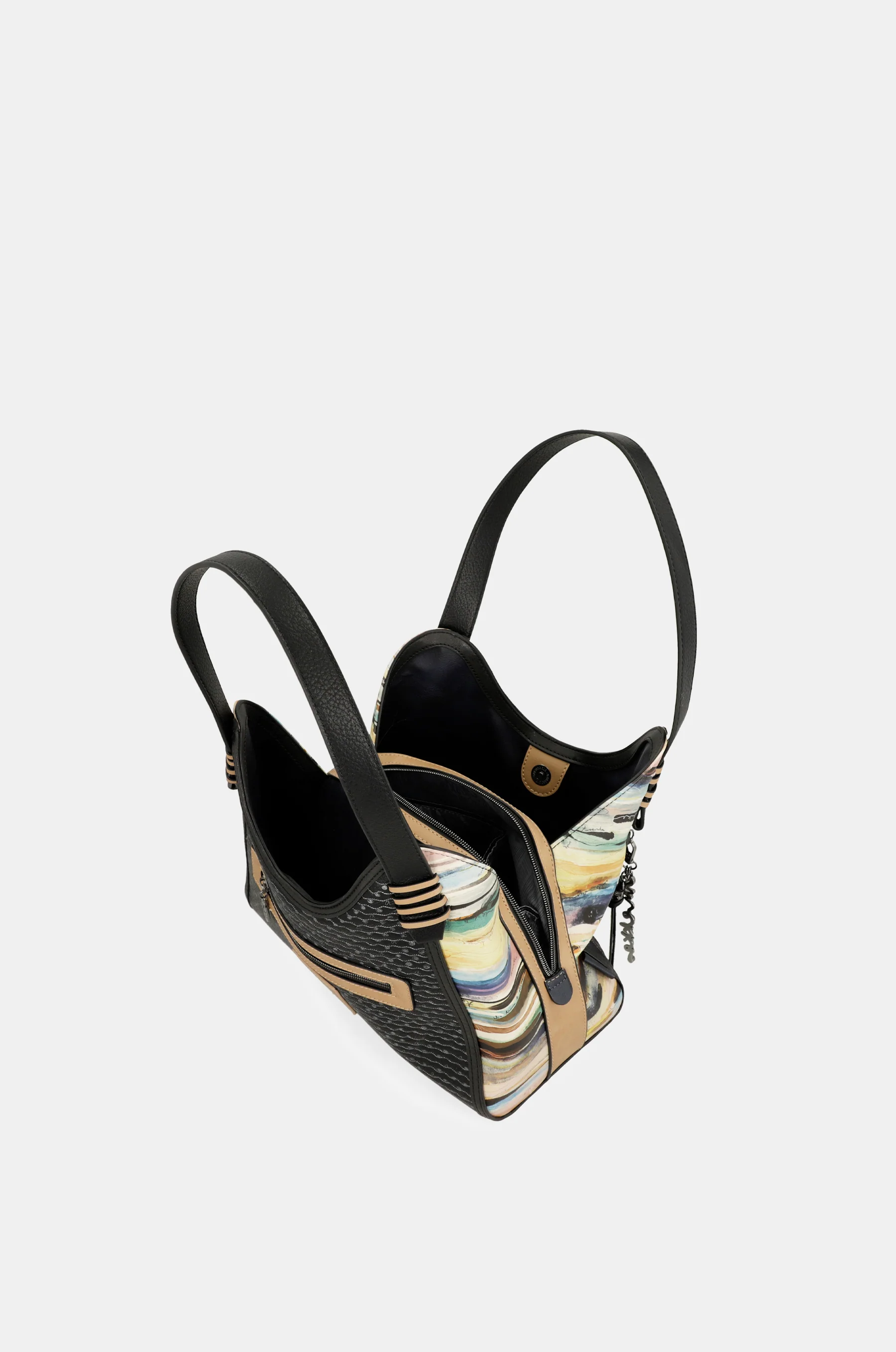 Studio navy blue shoulder bag - Image 11