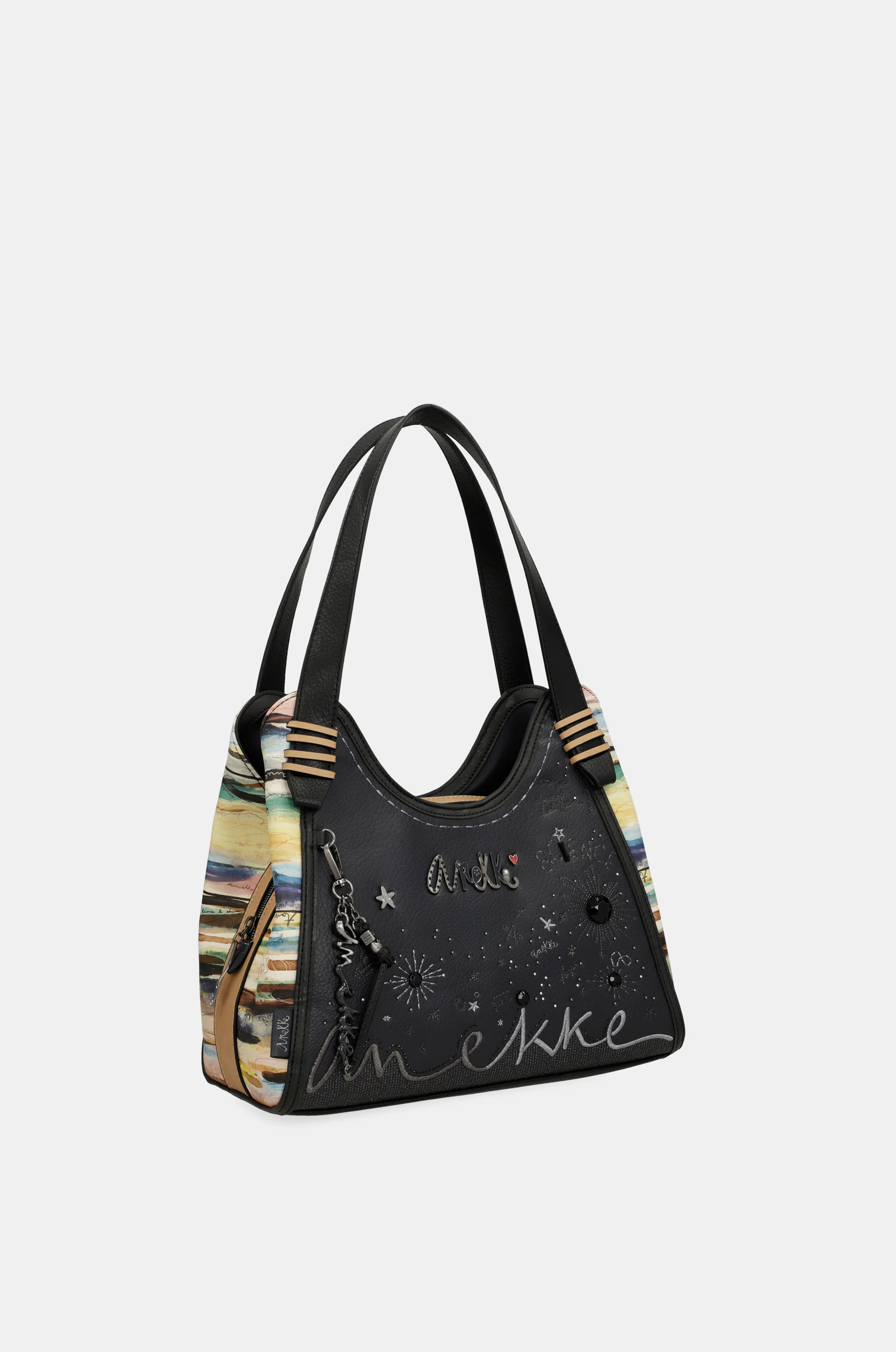 Studio navy blue shoulder bag - Image 7