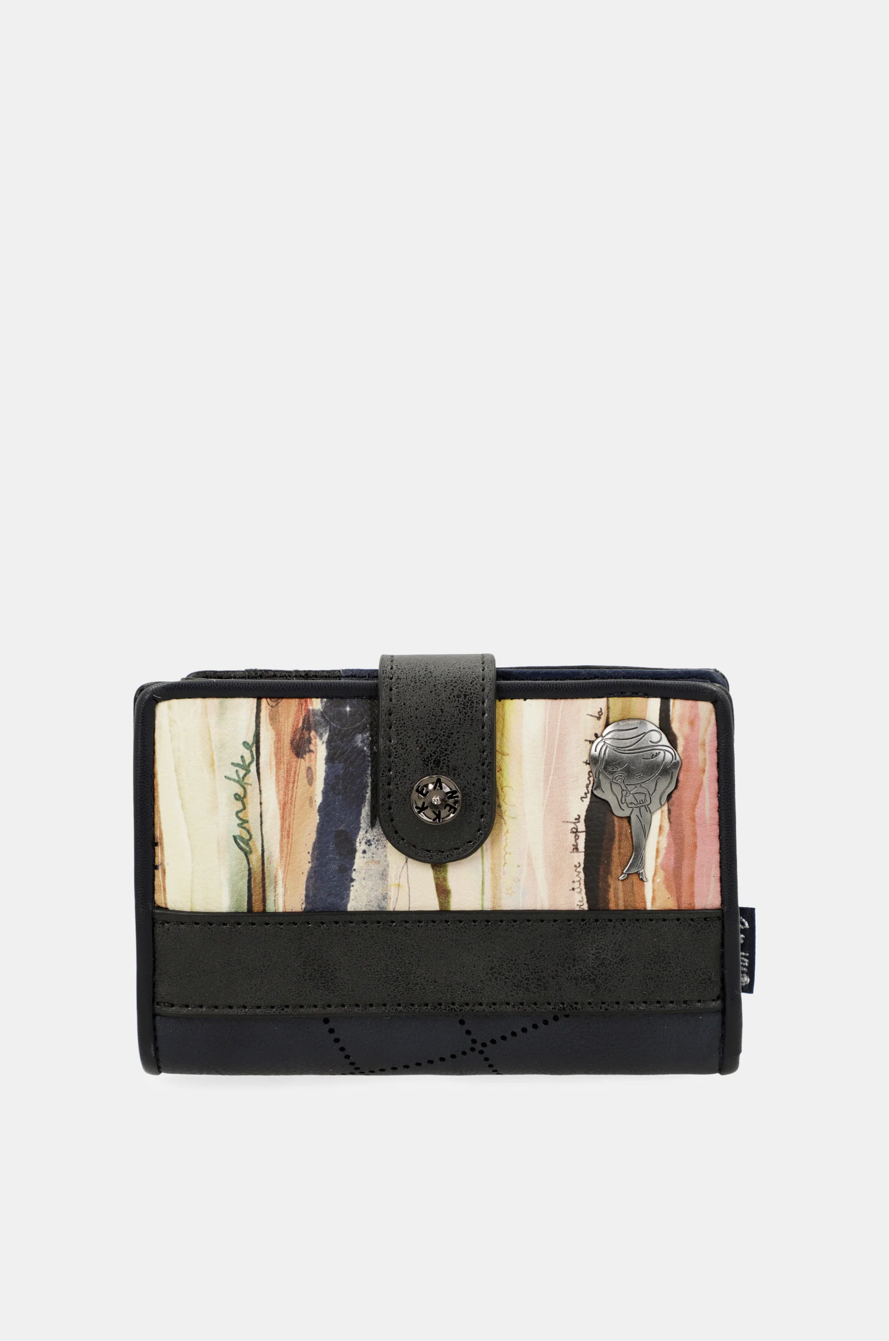 Studio navy blue small RFID wallet - Image 3