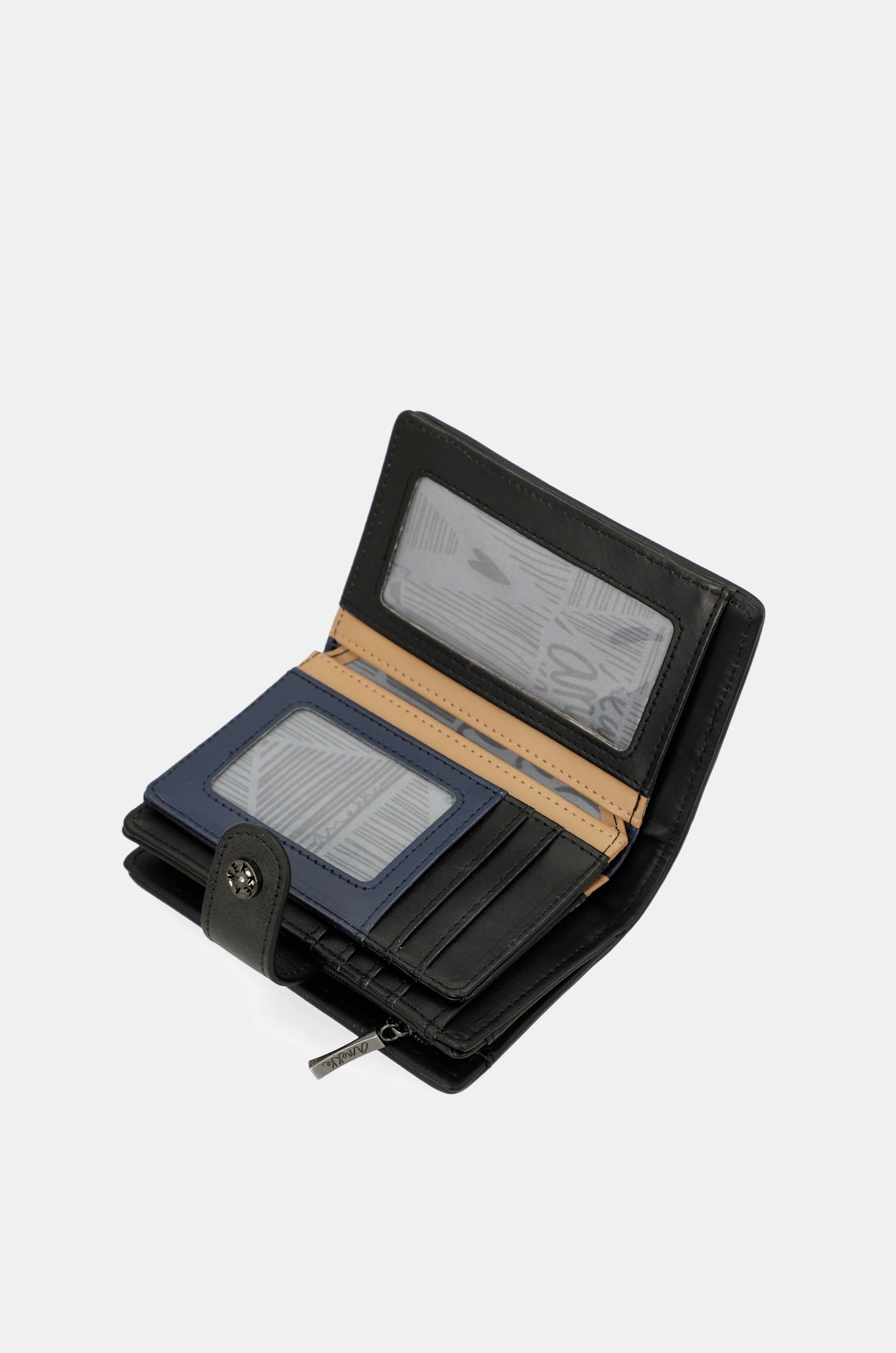 Studio navy blue small RFID wallet - Image 5
