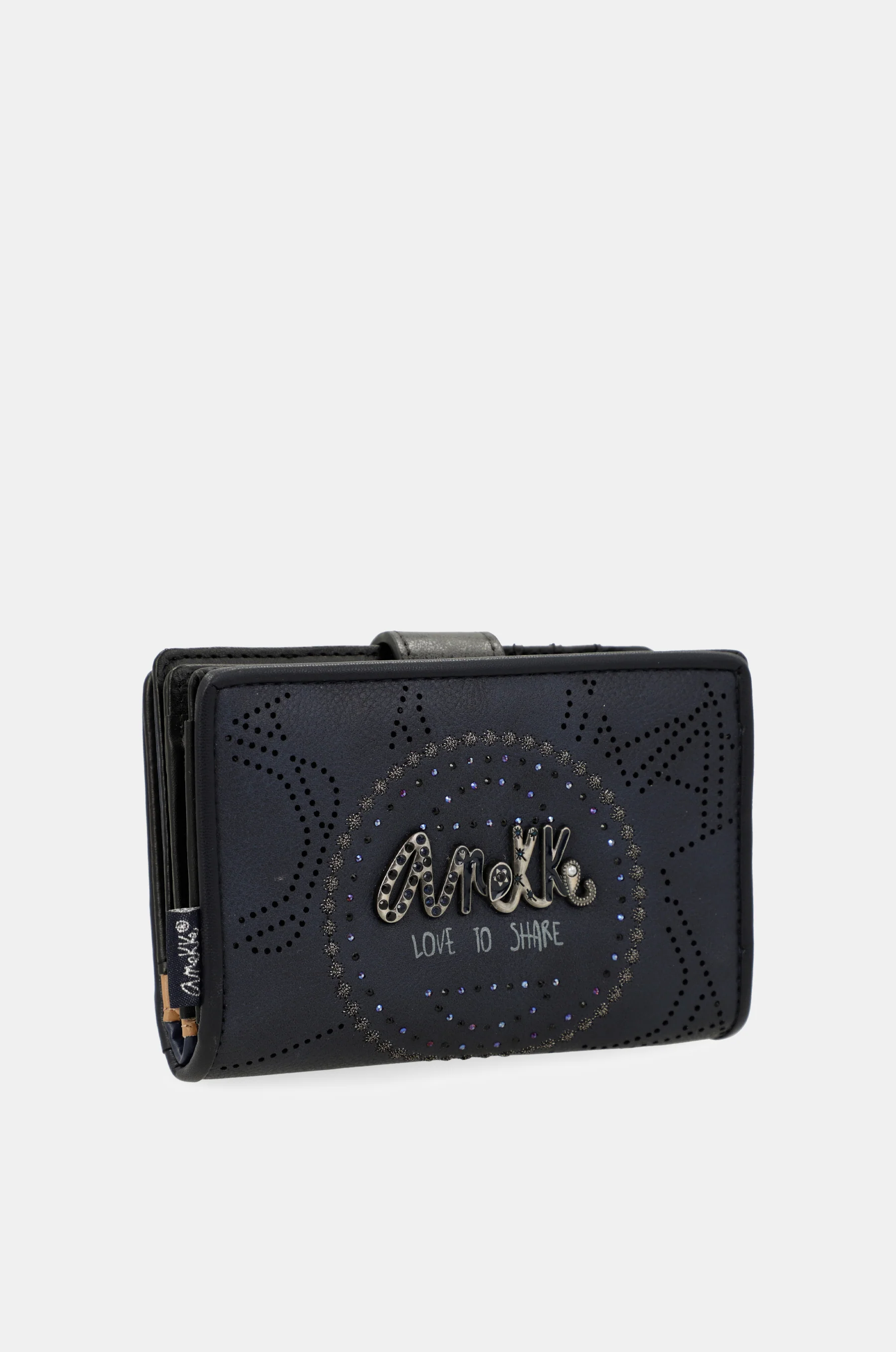 Studio navy blue small RFID wallet - Image 6