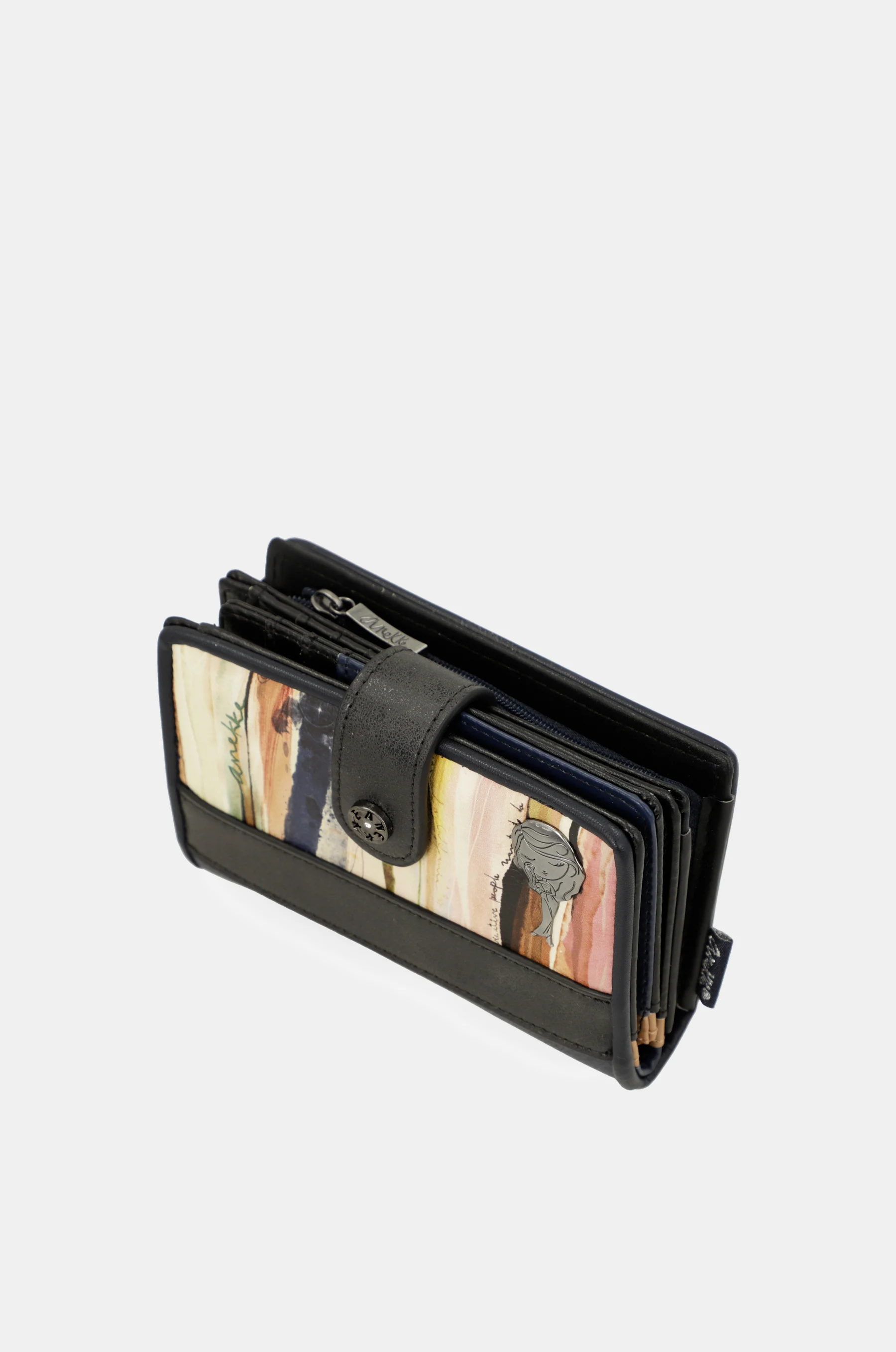 Studio navy blue small RFID wallet - Image 8