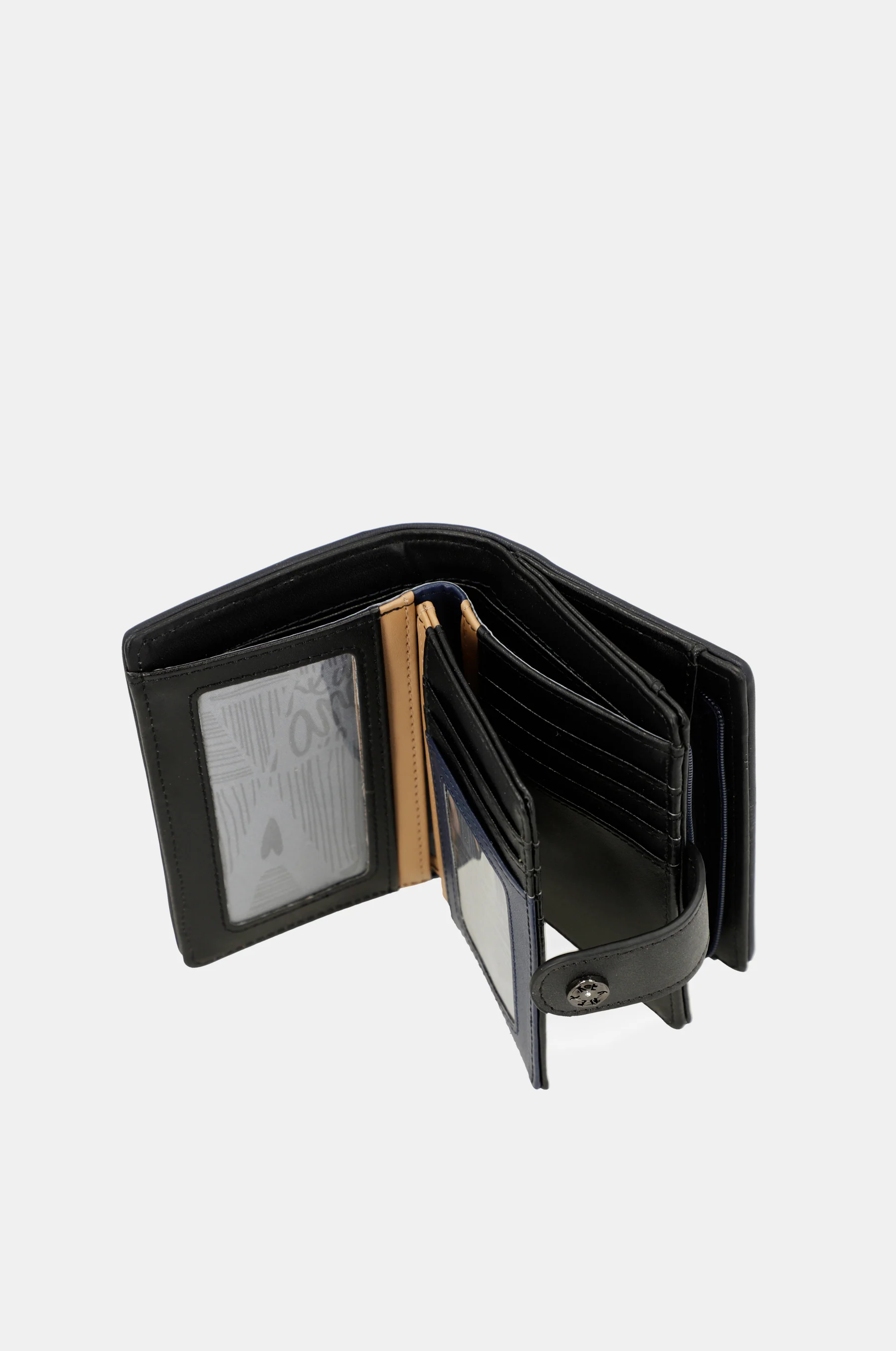Studio navy blue small RFID wallet - Image 9