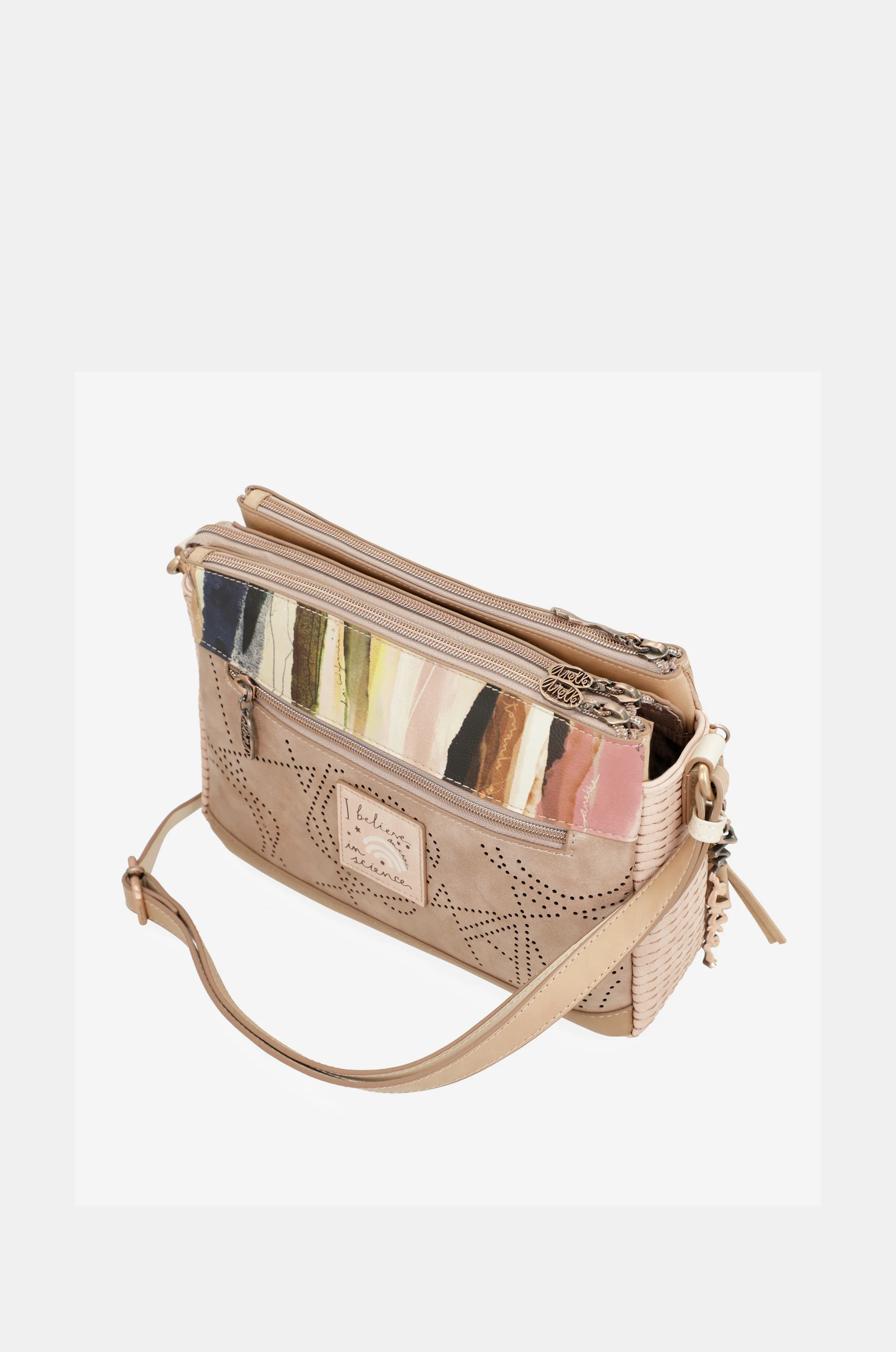 Studio nude 3-compartment crossbody bag - Image 8