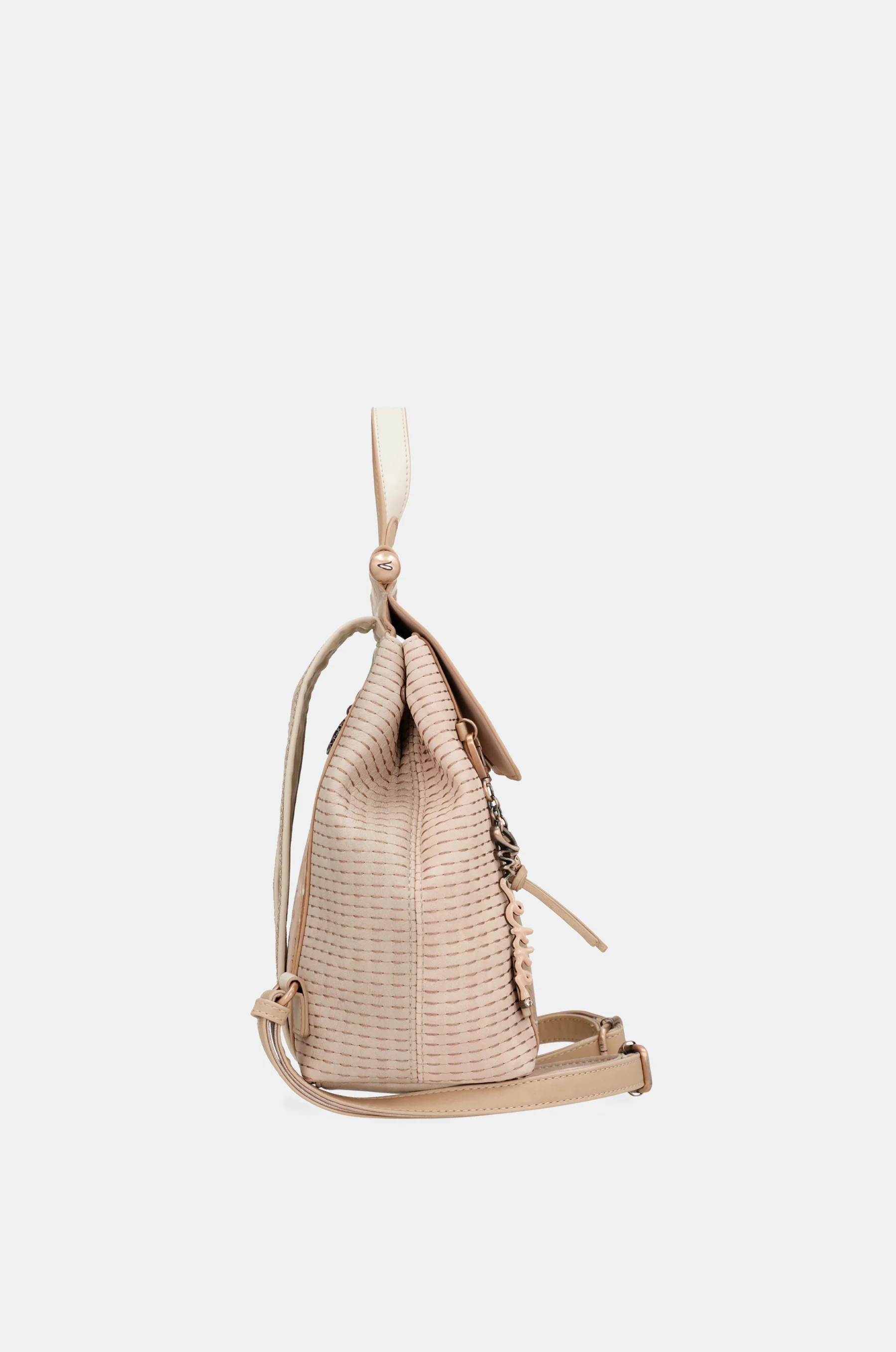 Studio nude backpack with flap - Image 4