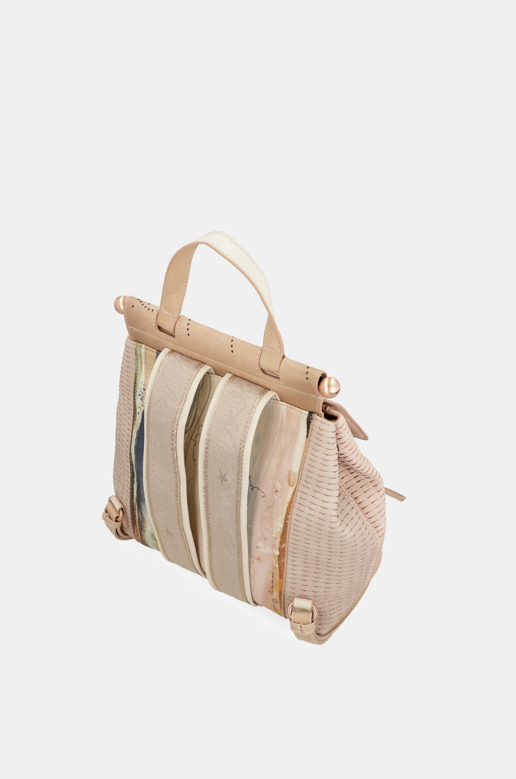 Studio nude backpack with flap - Image 8