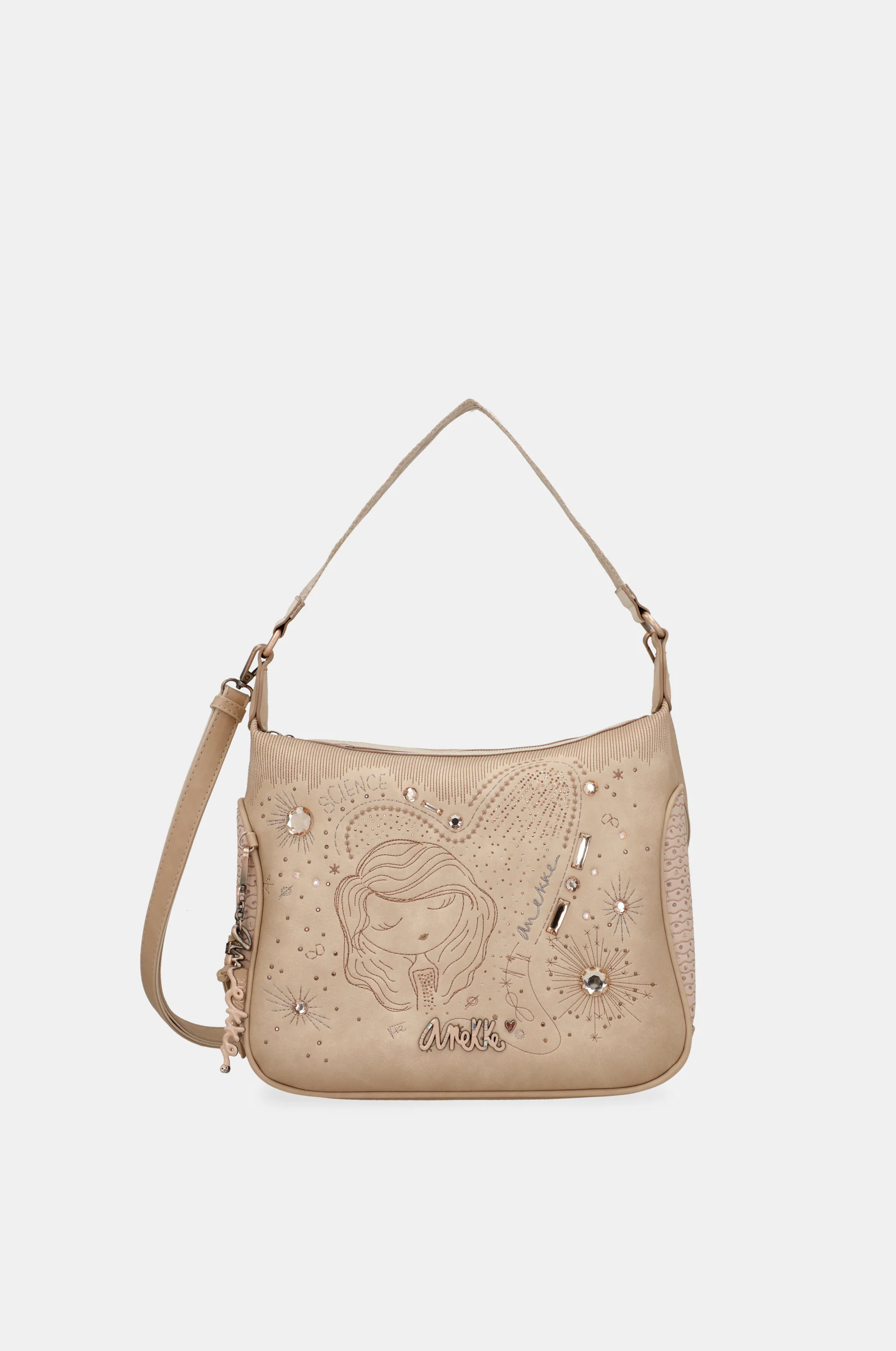 Studio nude shoulder bag