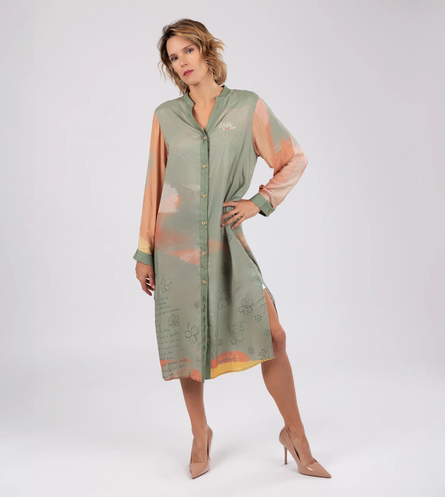 Sunshine shirt dress - Image 4