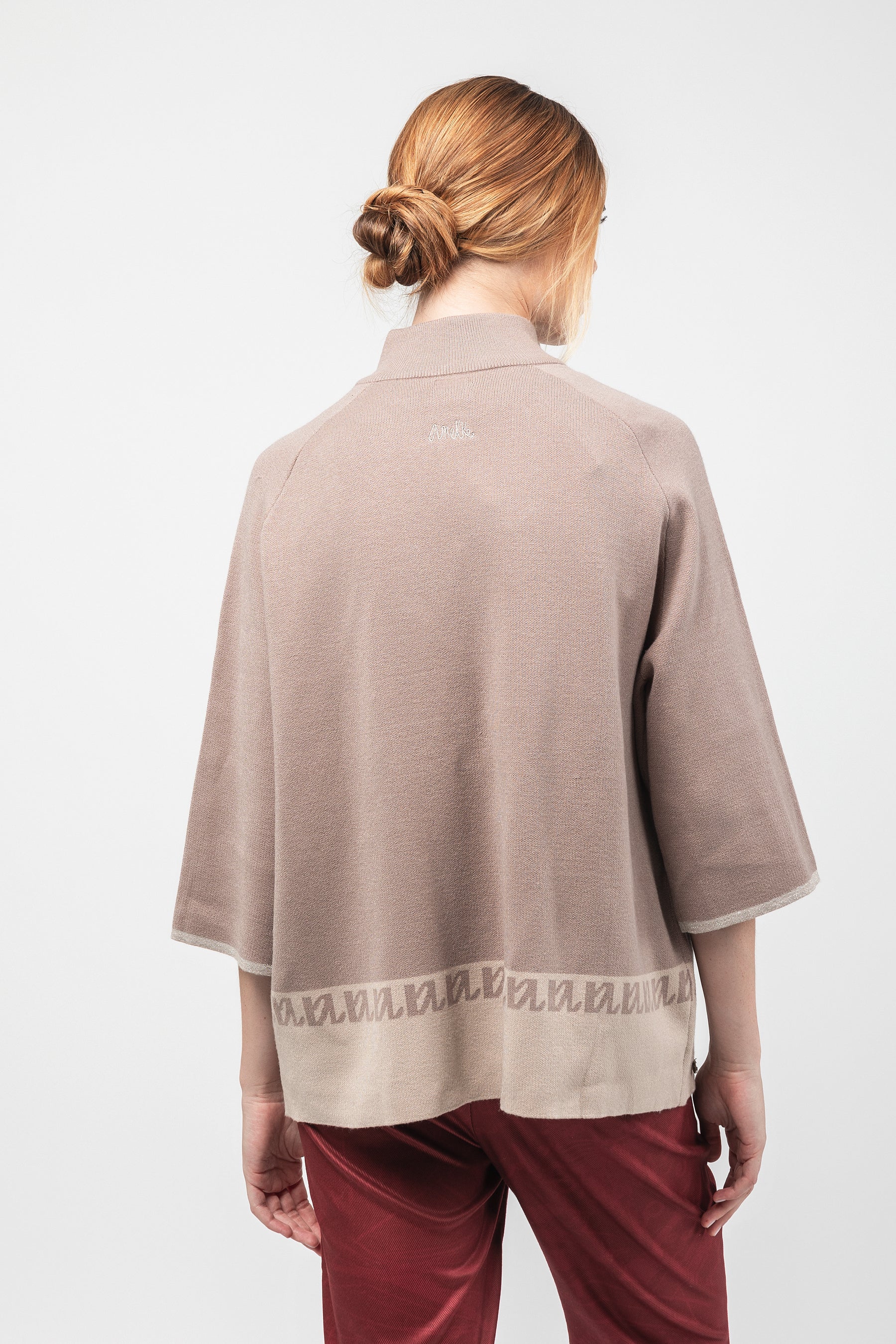 Taupe cardigan - Image 3