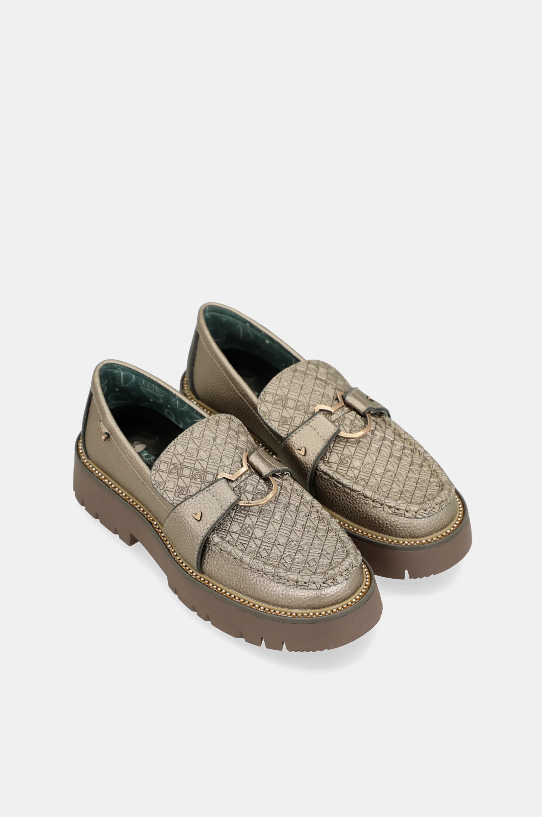 Towanda gold loafers - Image 6