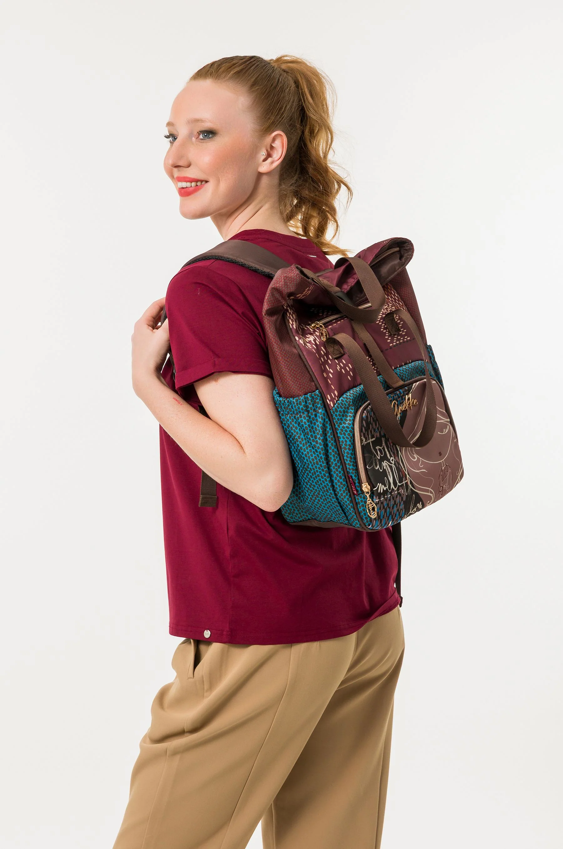Medium travel backpack Tulip - Image 8