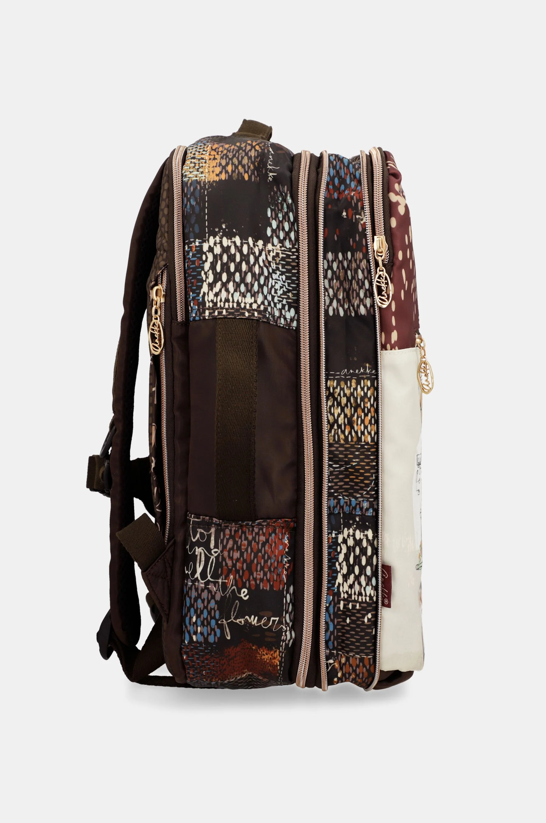 Printed travel backpack Tulip - Image 5