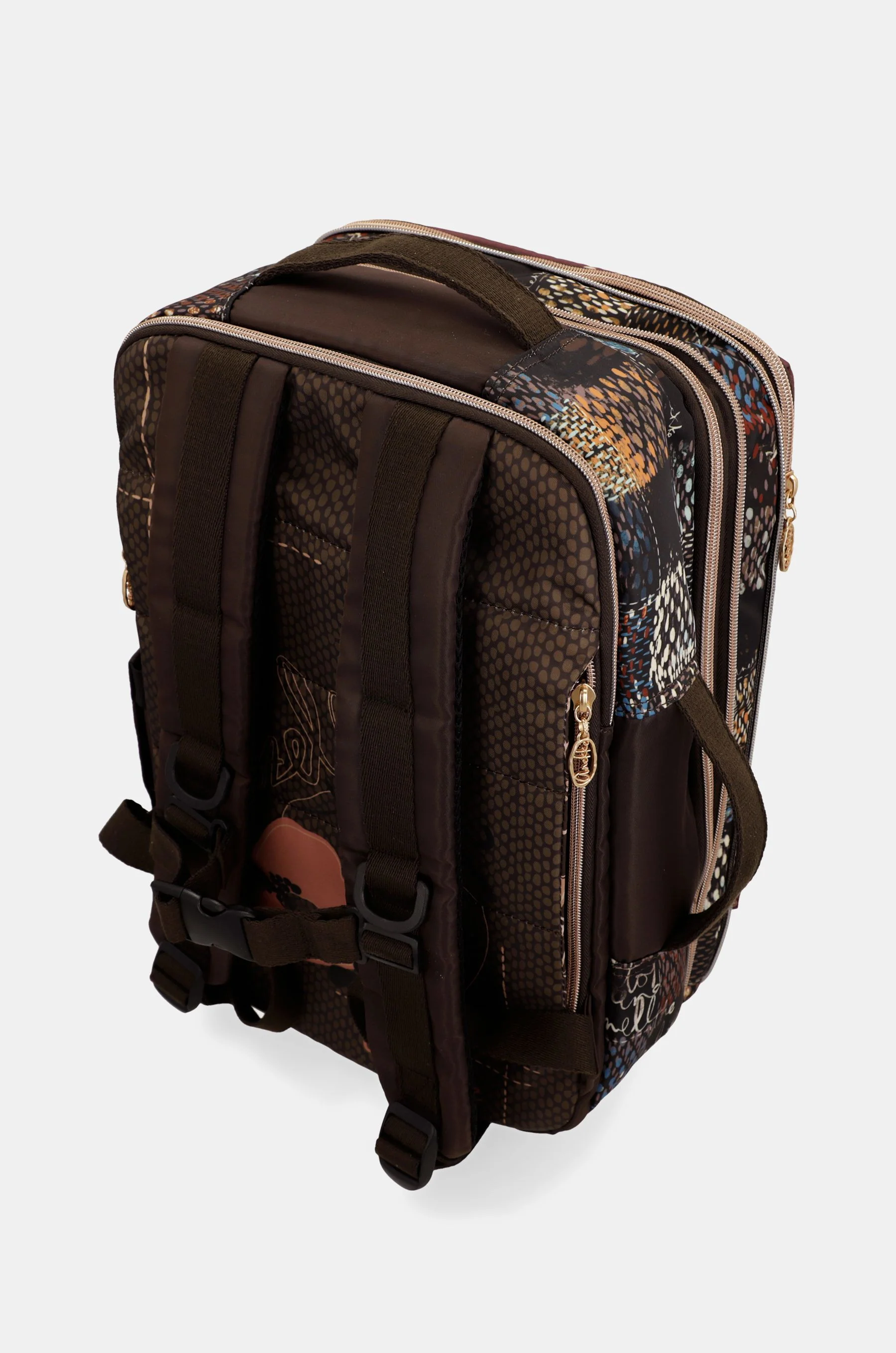Printed travel backpack Tulip - Image 6