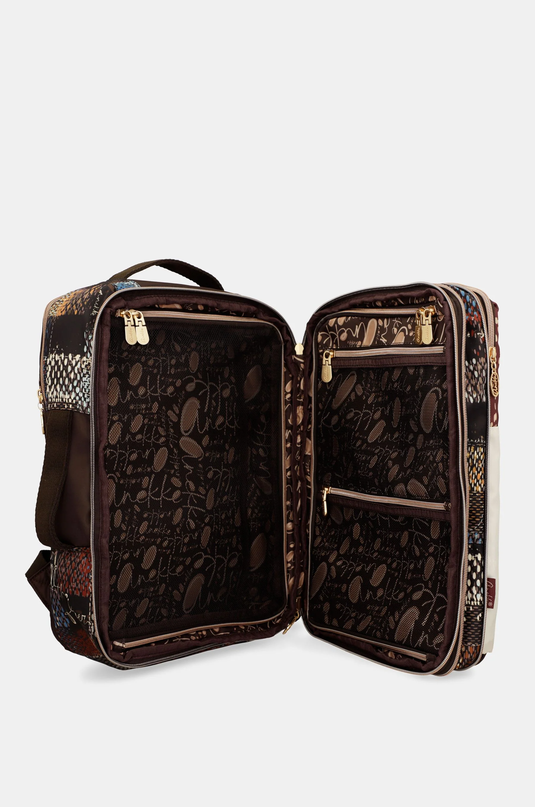 Printed travel backpack Tulip - Image 7