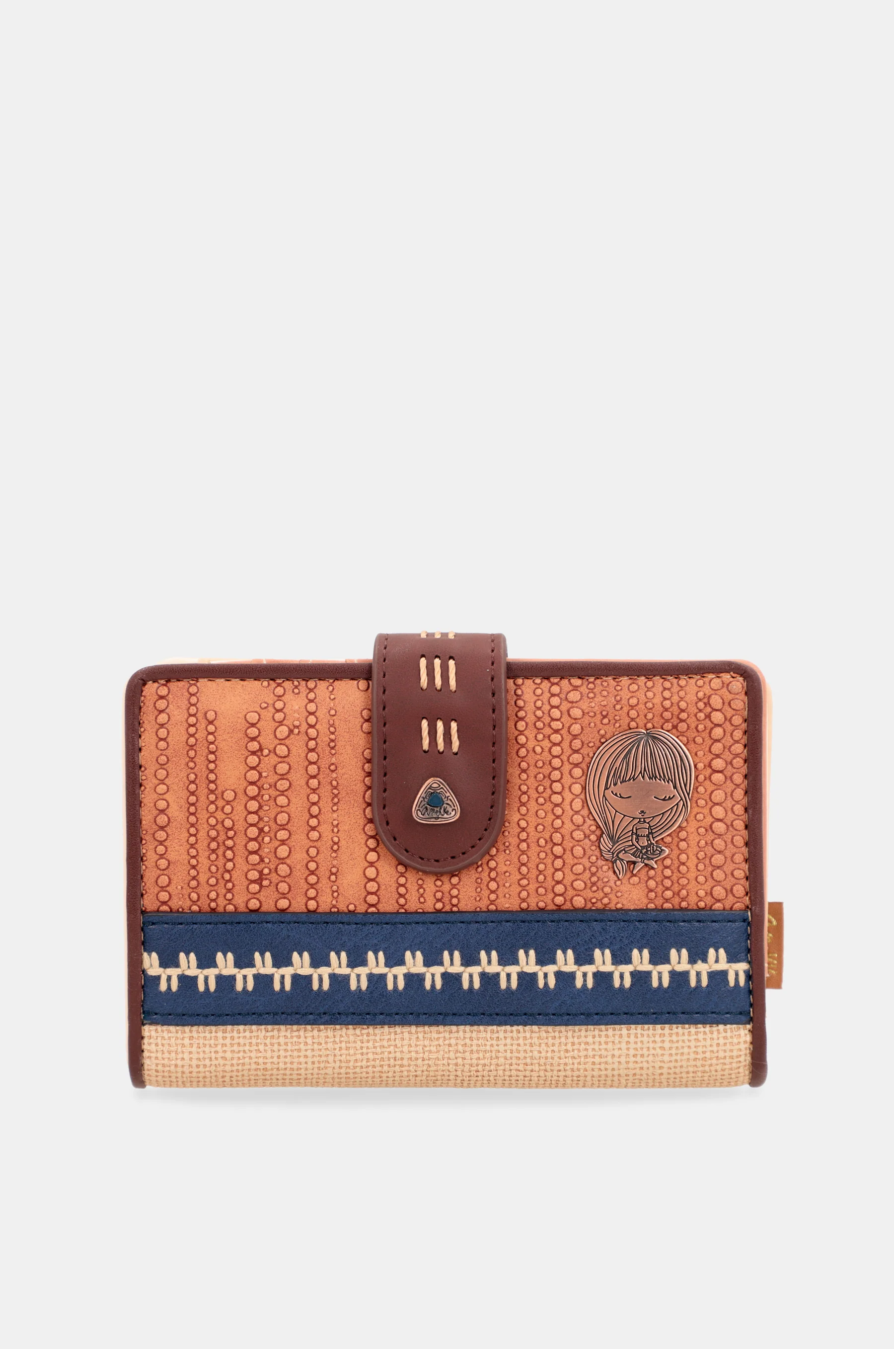 Tribe medium ethnic print RFID wallet - Image 3