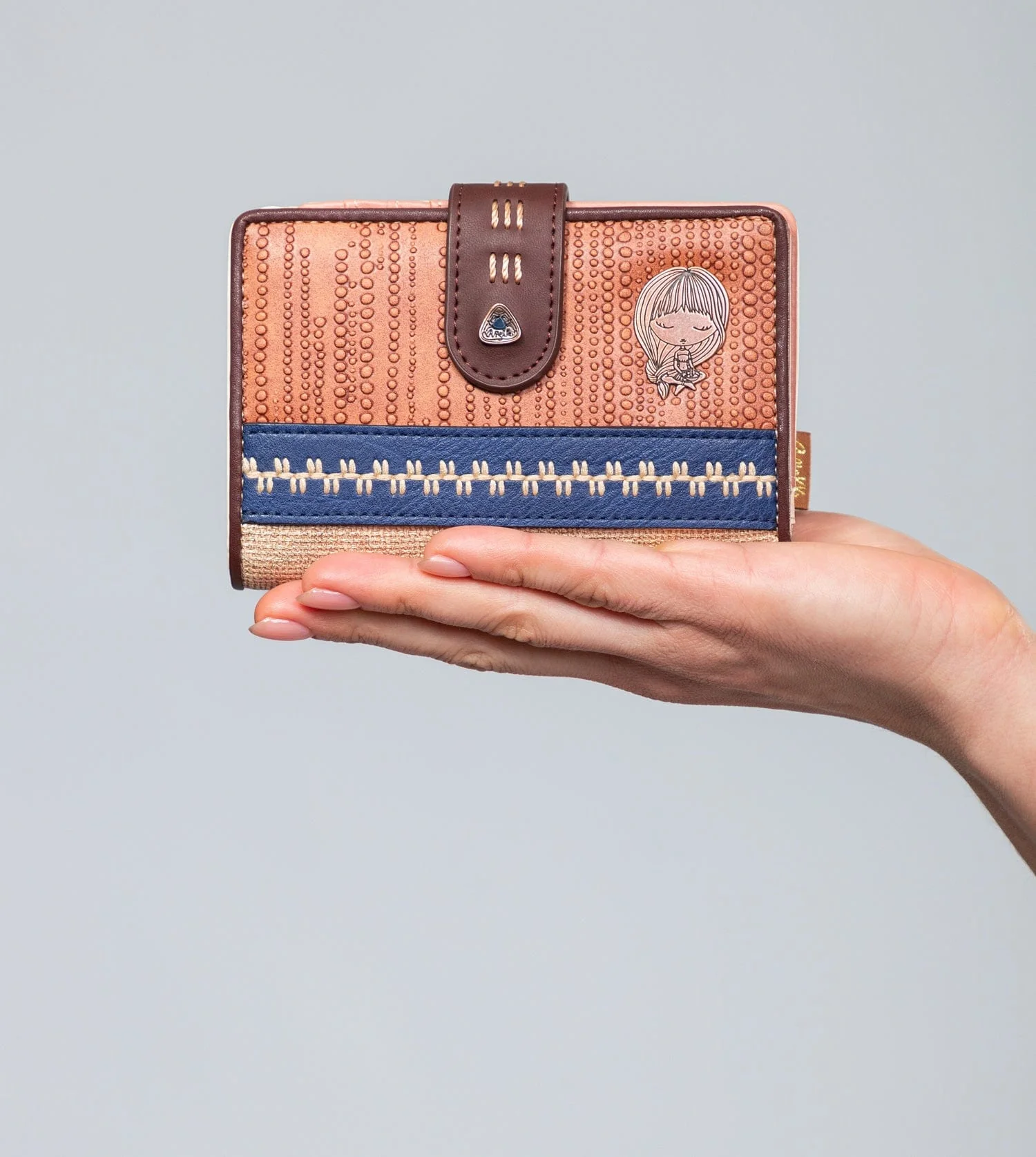 Tribe medium ethnic print RFID wallet - Image 6