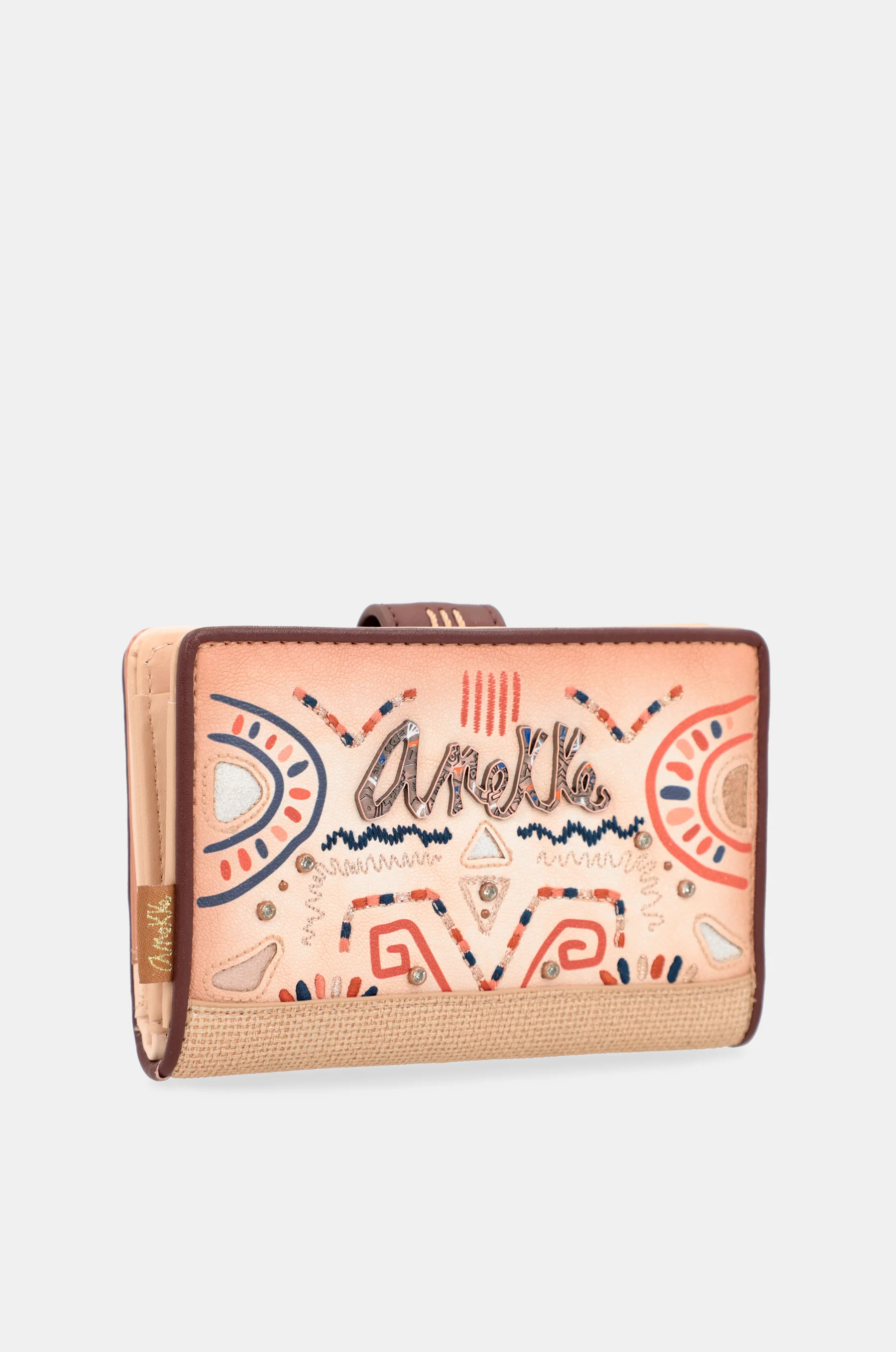 Tribe medium ethnic print RFID wallet - Image 7