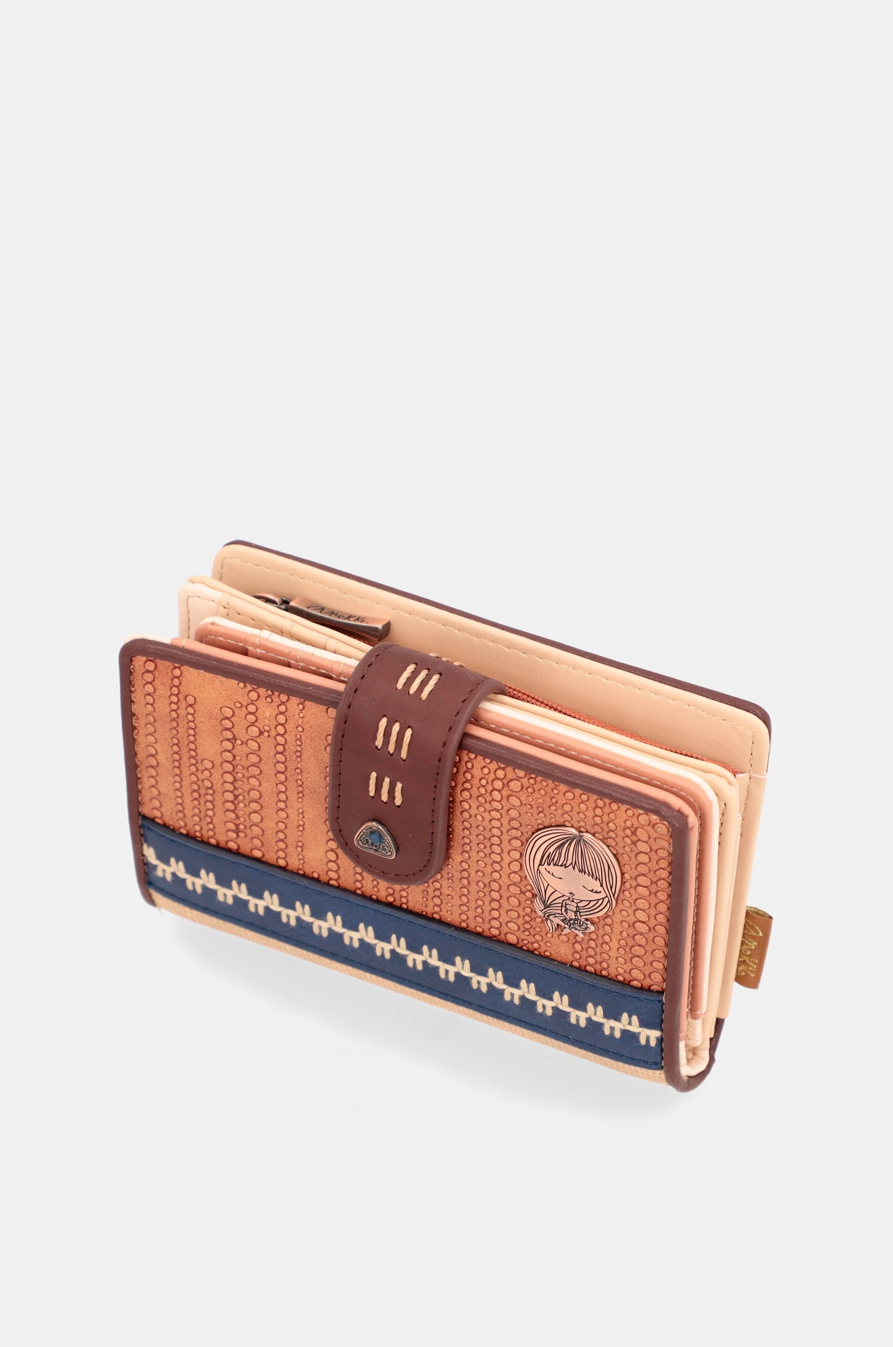 Tribe medium ethnic print RFID wallet - Image 8