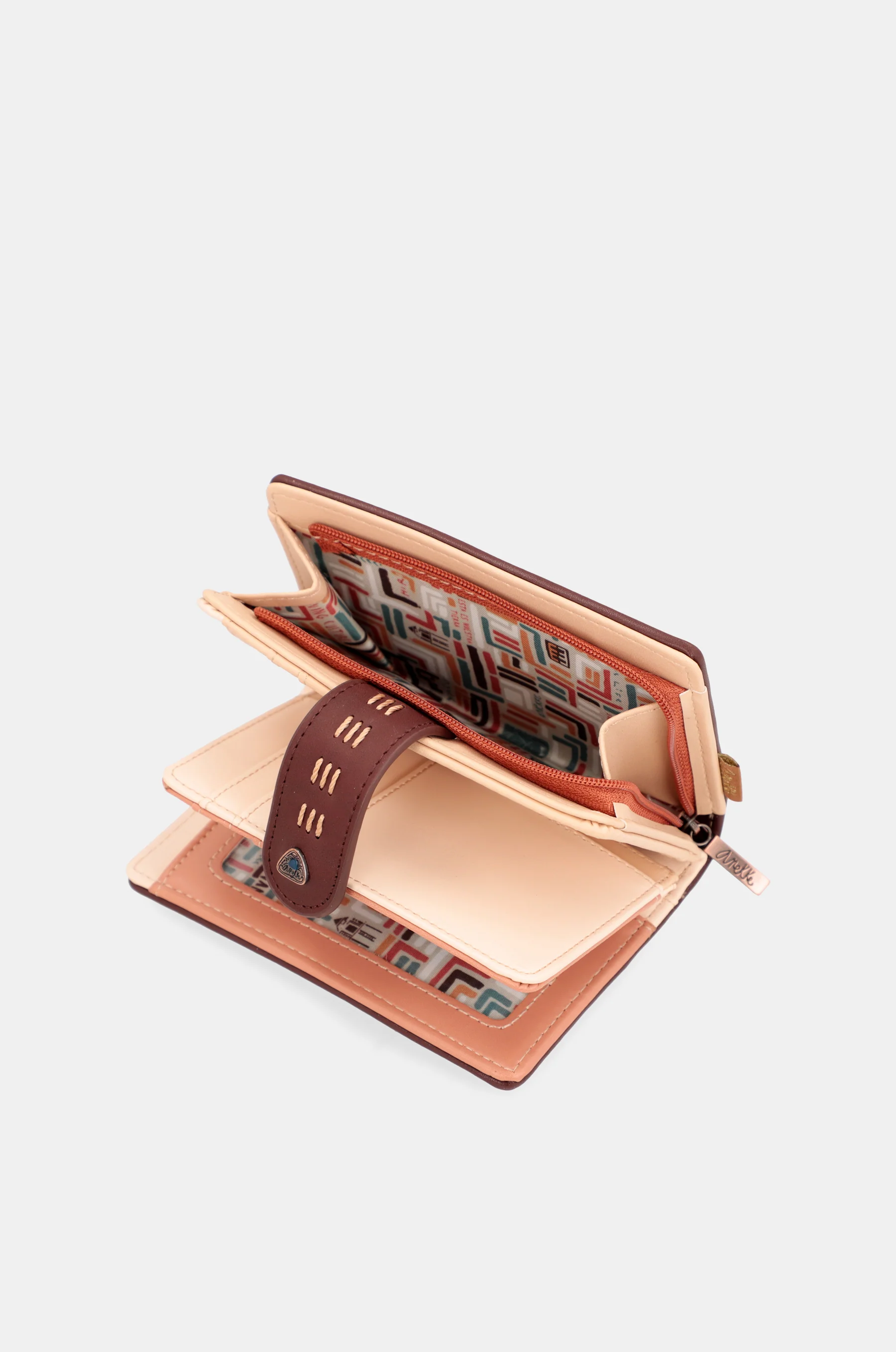 Tribe medium ethnic print RFID wallet - Image 9