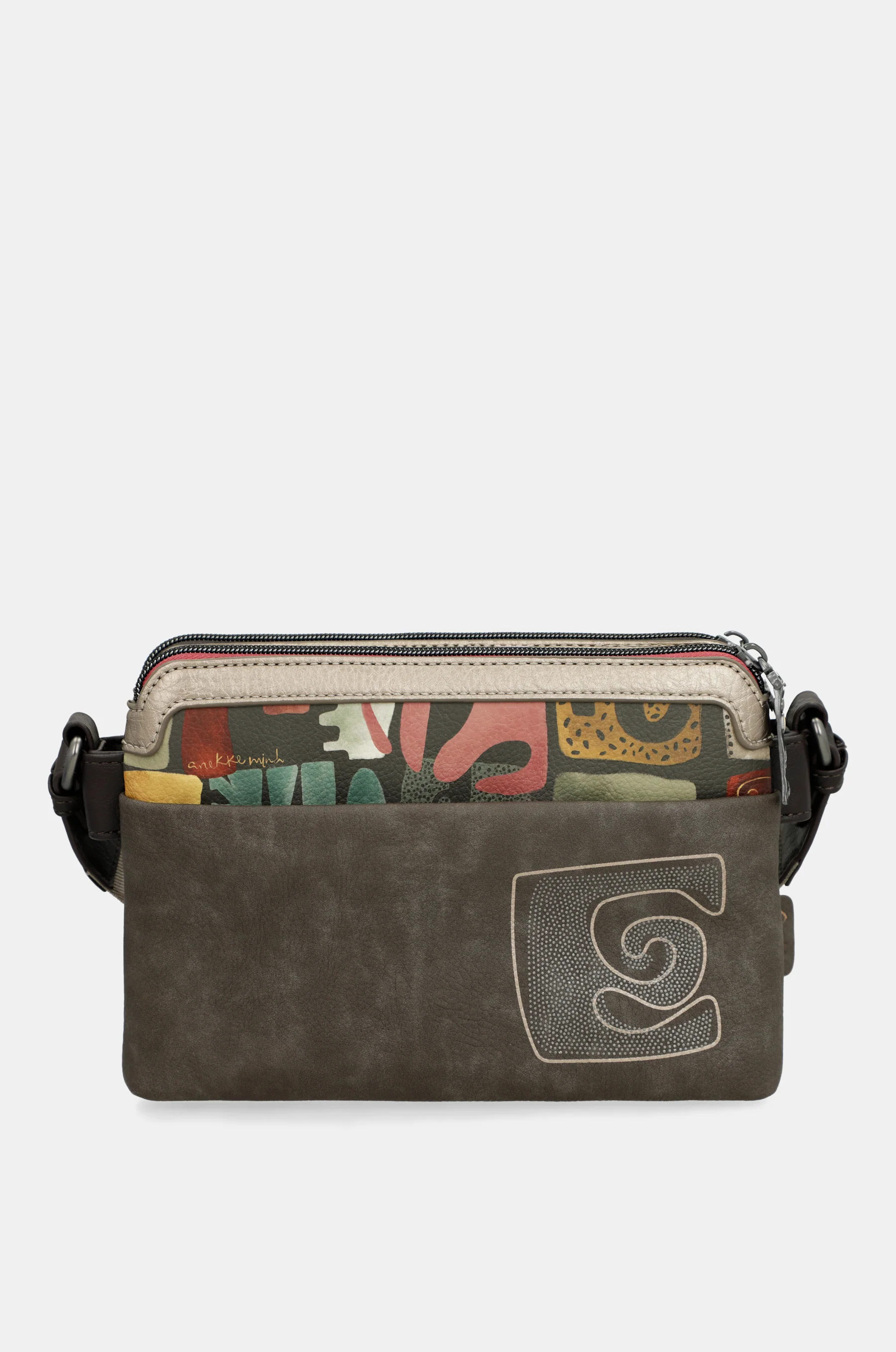 Triple-compartment crossbody bag Muse - Image 3