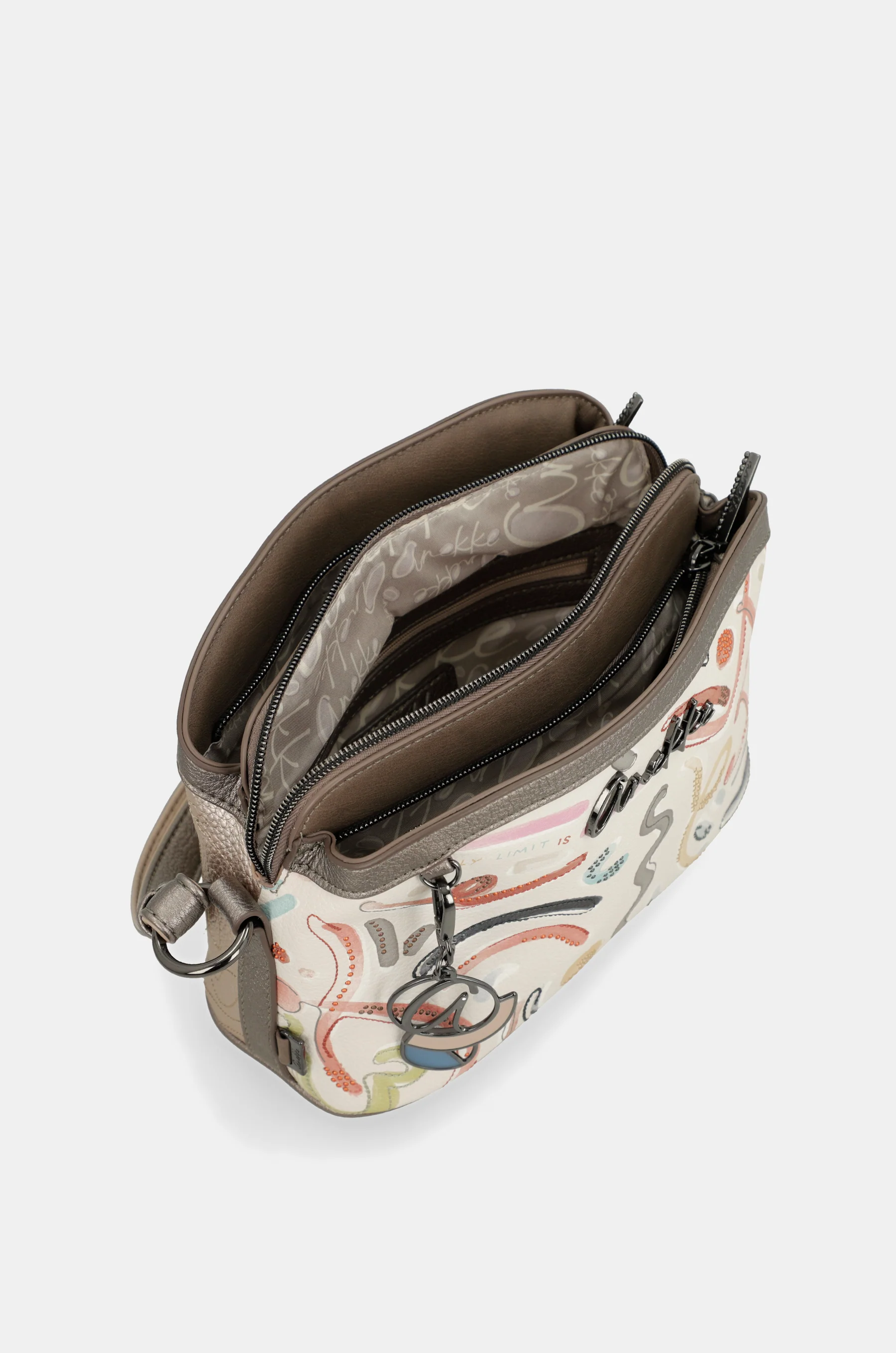Triple-compartment crossbody bag Olympia - Image 5