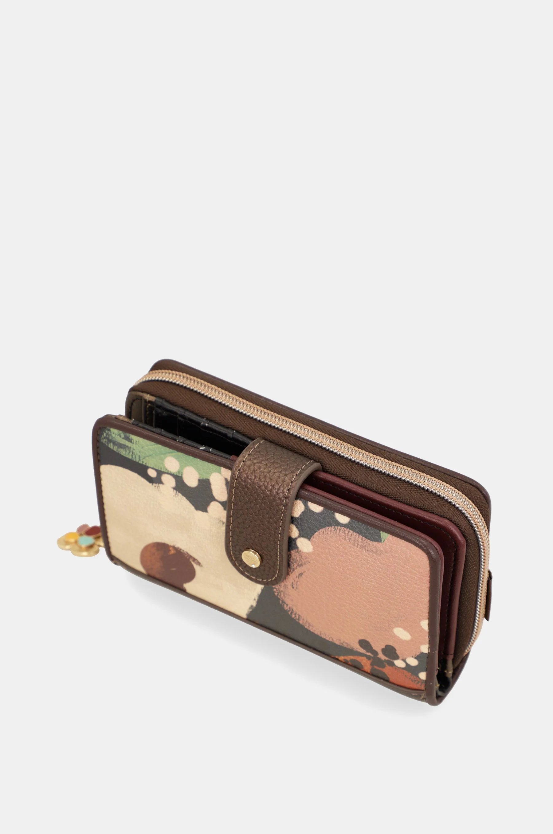 Medium rigid RFID wallet Blossom - Image 6