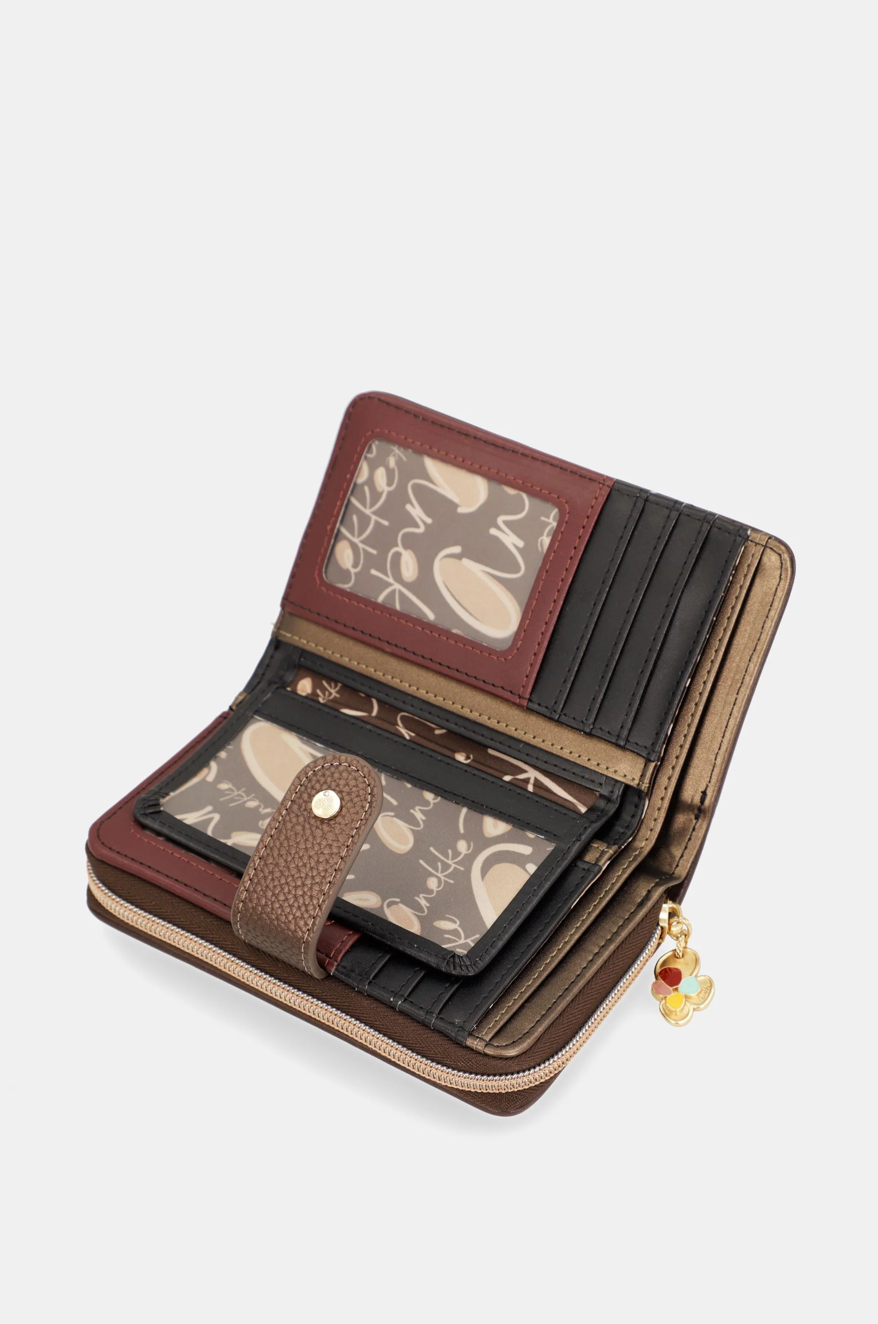 Medium rigid RFID wallet Blossom - Image 7