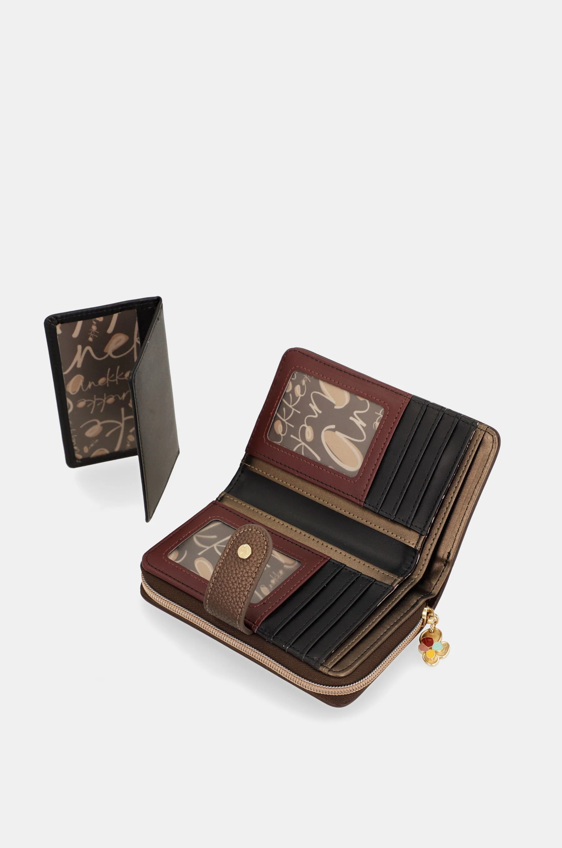 Medium rigid RFID wallet Blossom - Image 8