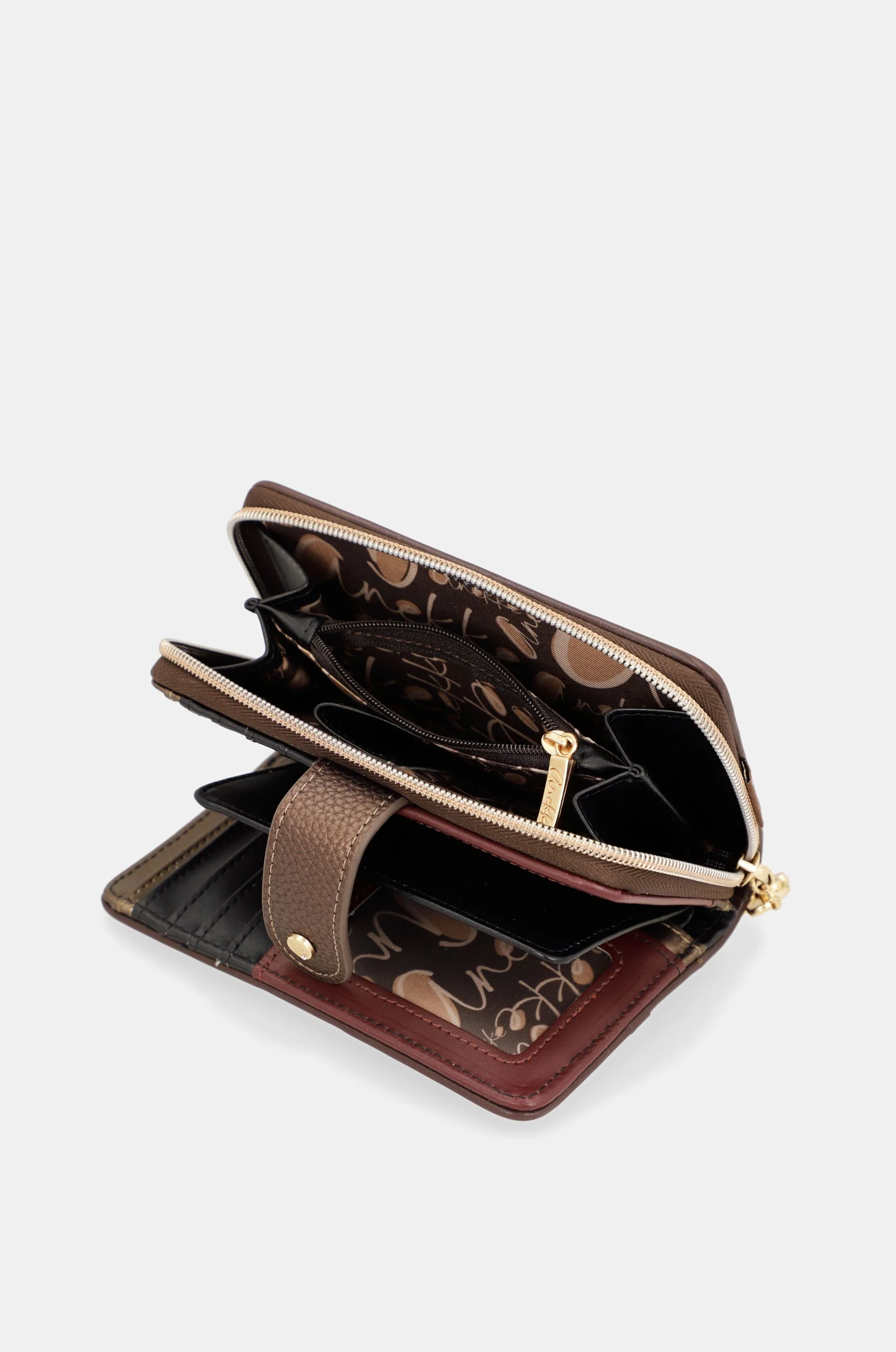 Medium rigid RFID wallet Blossom - Image 9