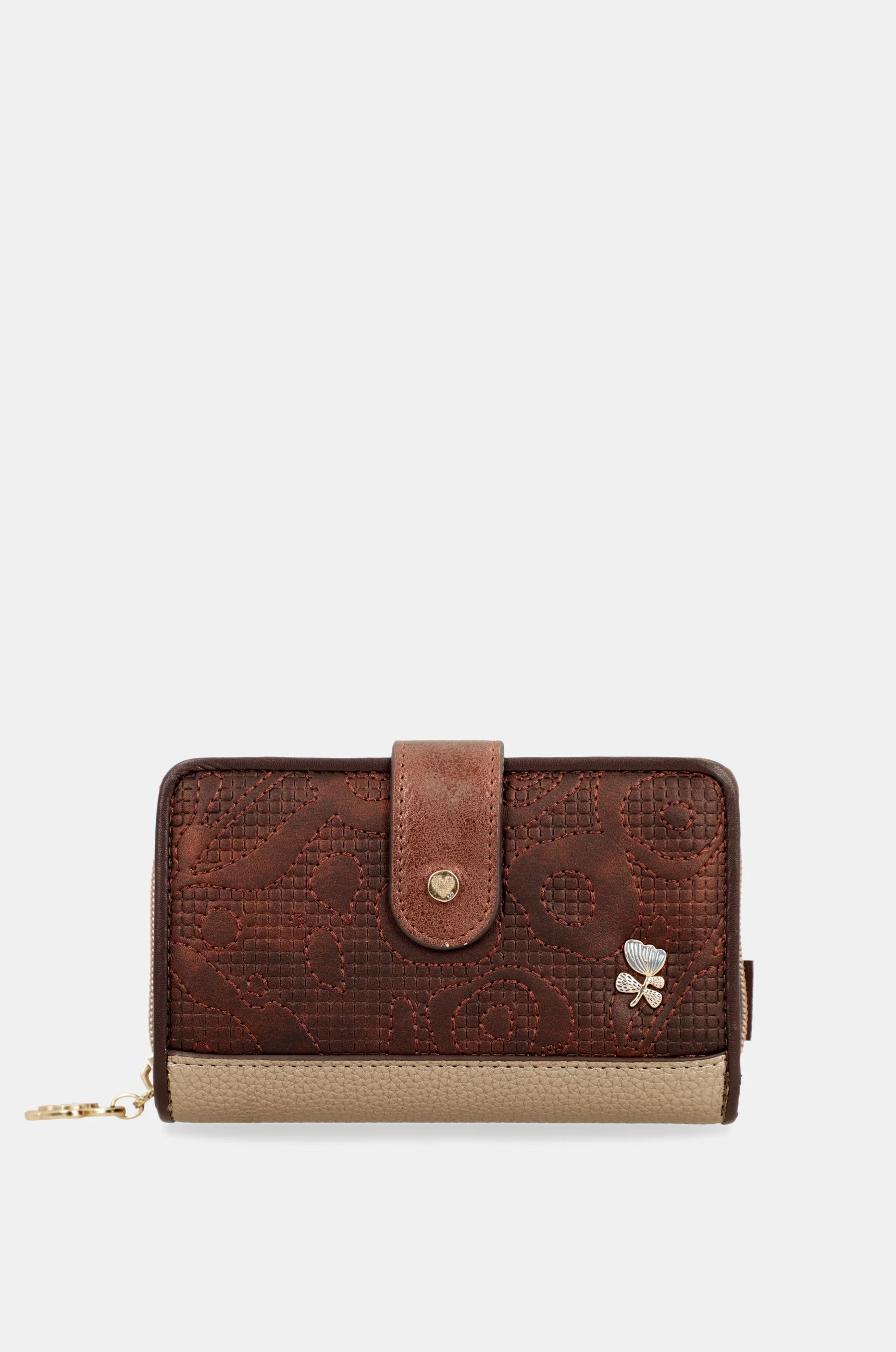 Medium rigid RFID wallet Tulip - Image 4