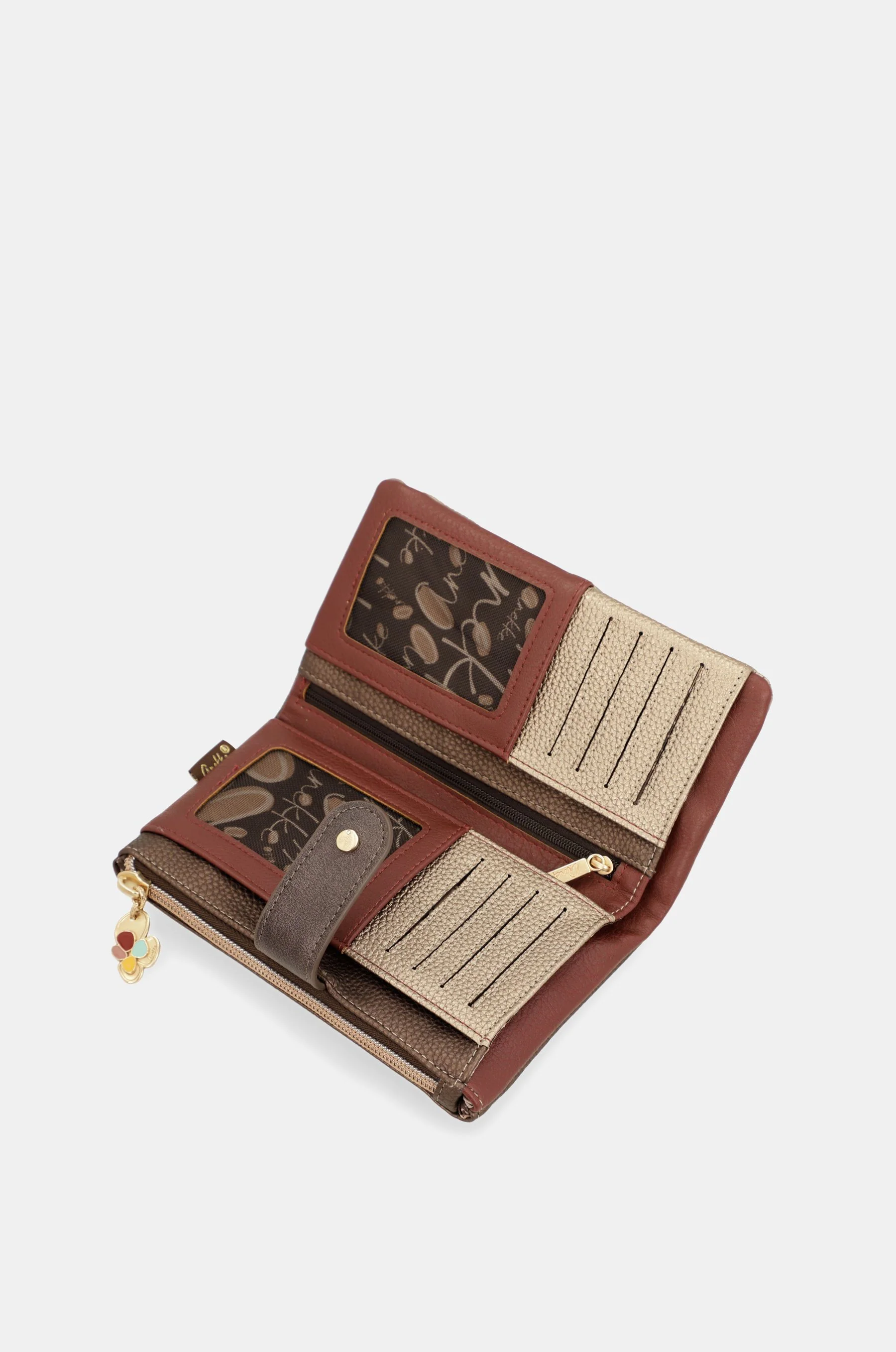 Medium rigid RFID wallet Blossom - Image 7