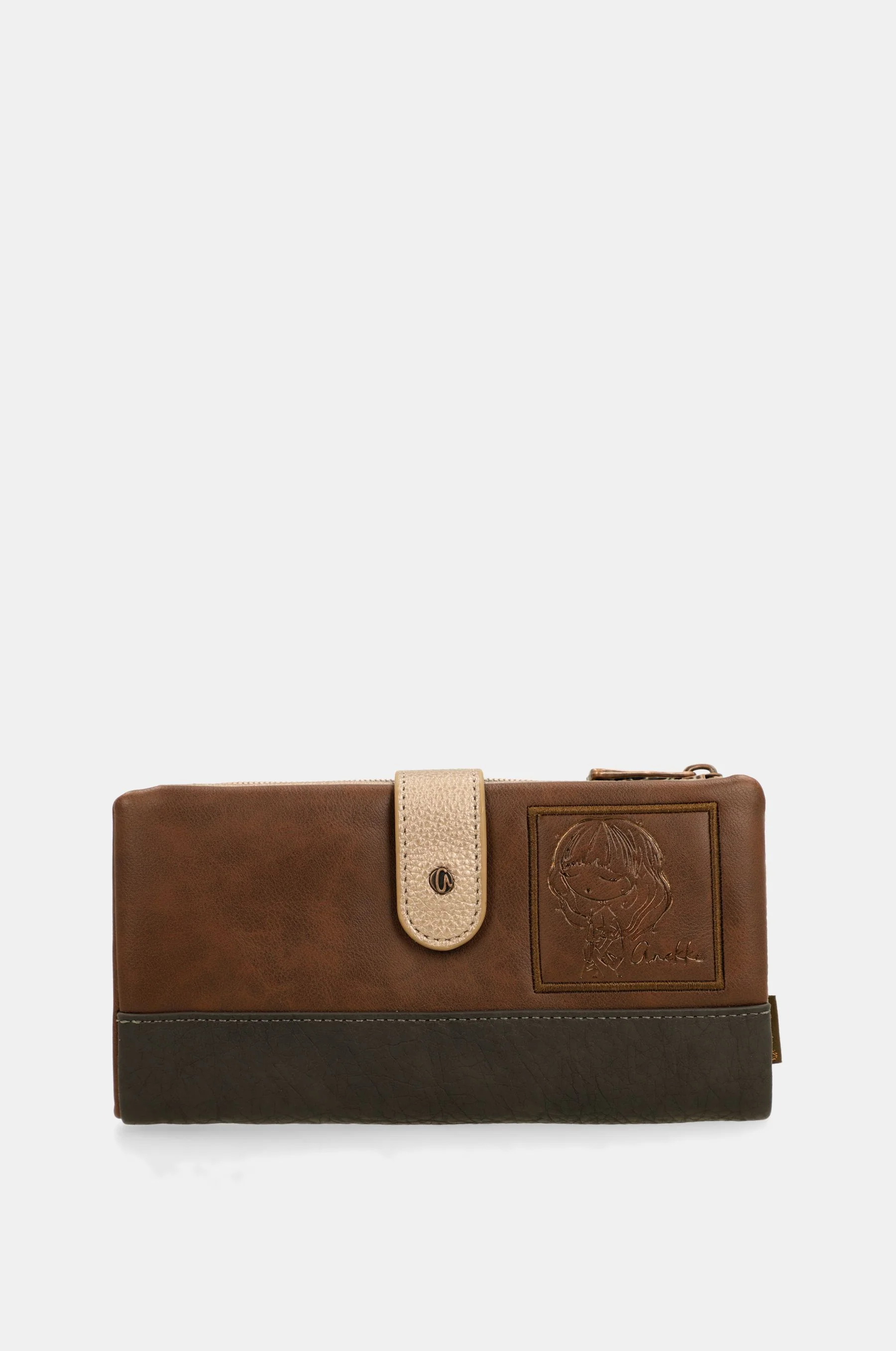 Large soft wallet Camel - Image 5