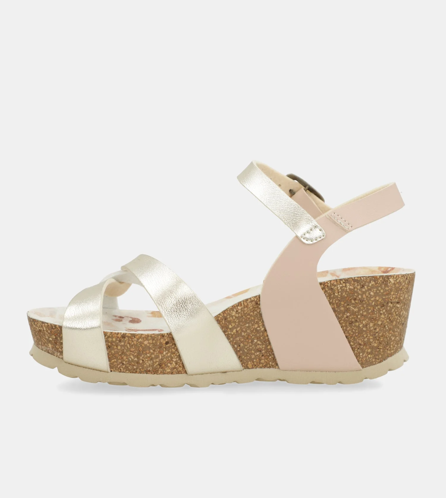 Wedge sandals bio white straps - Image 2