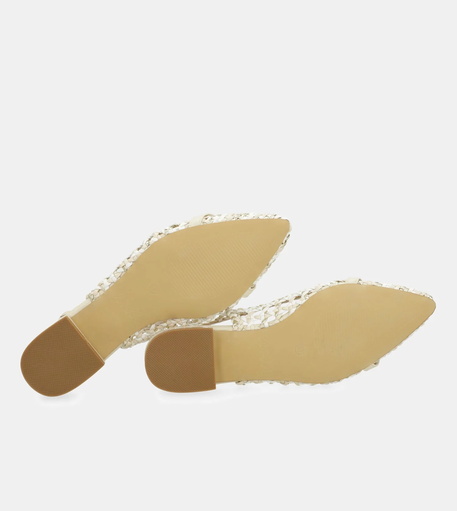 White and pink slingback ballet flats - Image 7