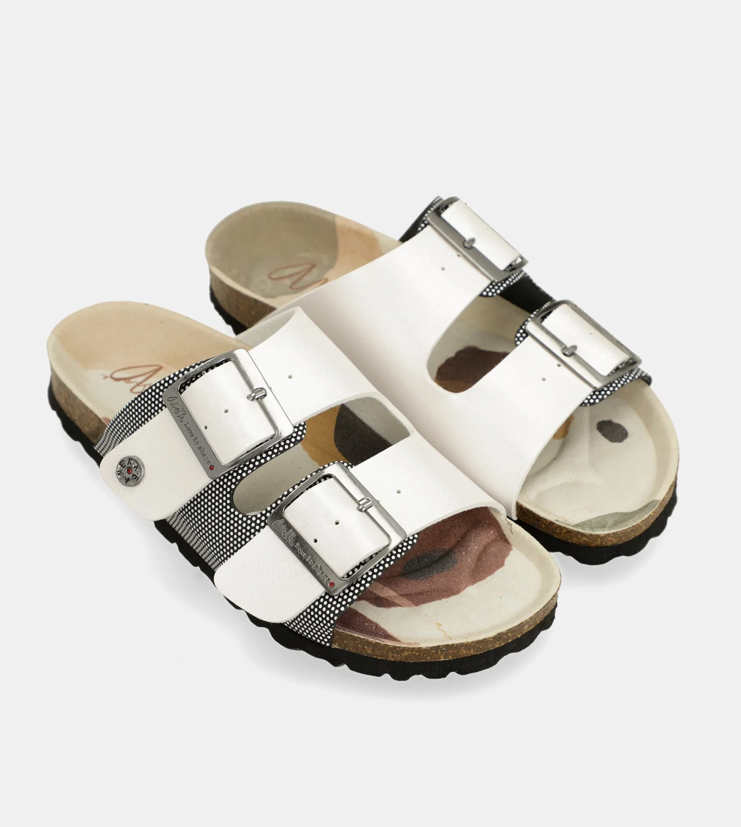 White bio sandals lunares - Image 7