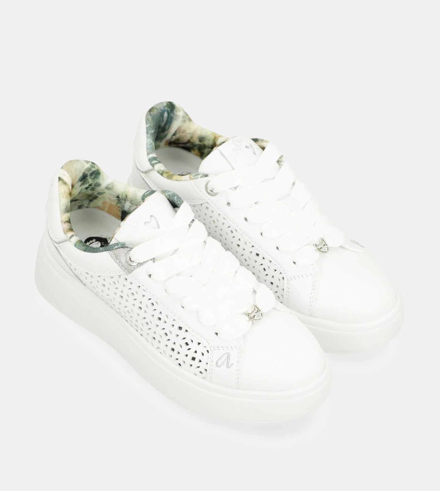 White Spotted Sneakers - Image 3