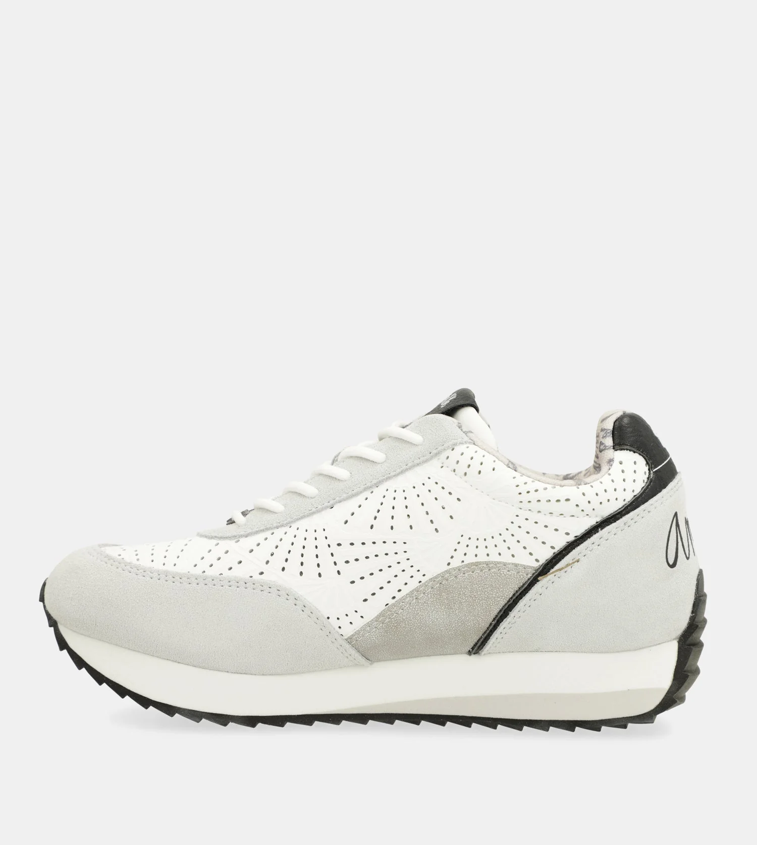 White Polka Dot Sneakers - Image 8