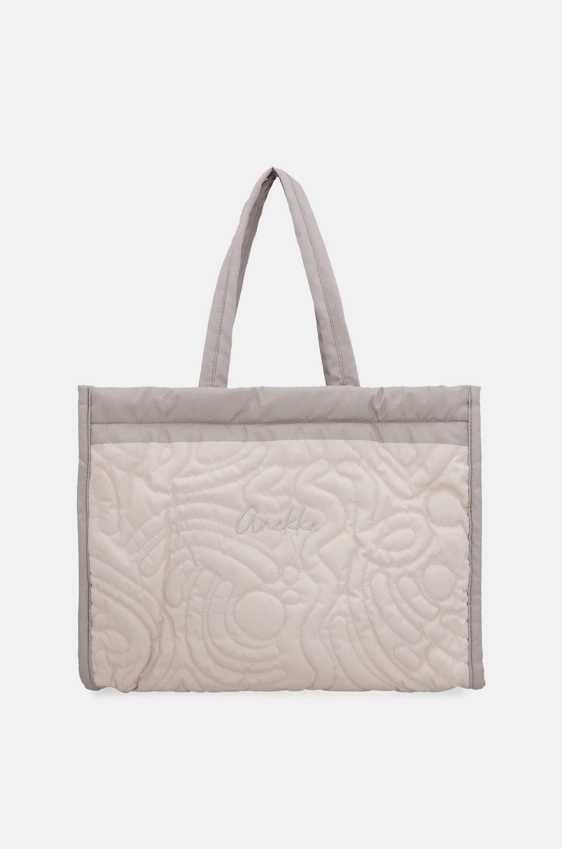 White padded beach bag - Image 3