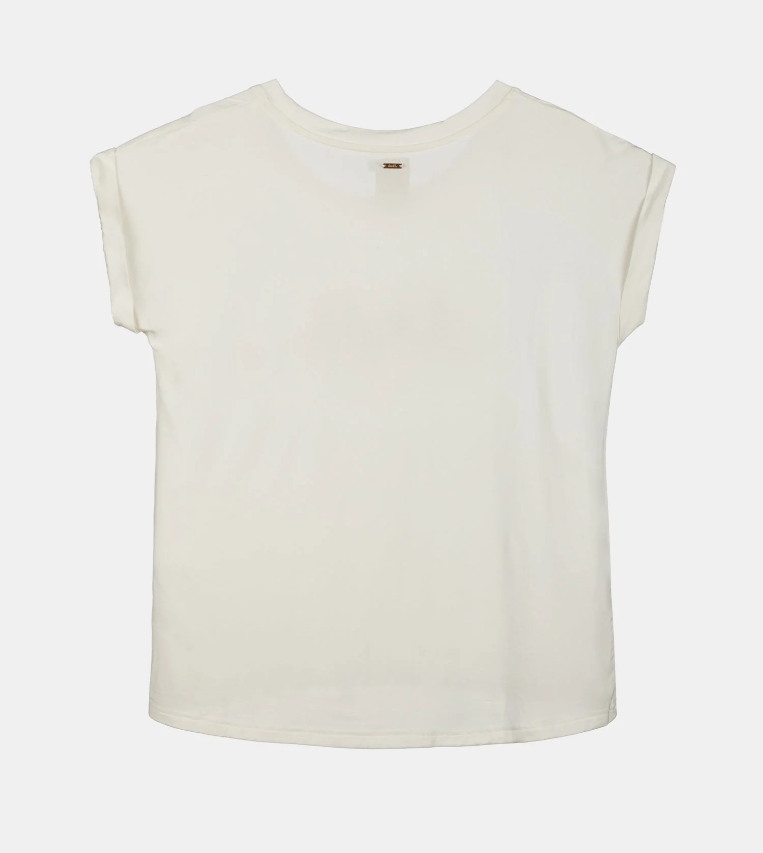 White short-sleeve T-shirt with logo - Image 4