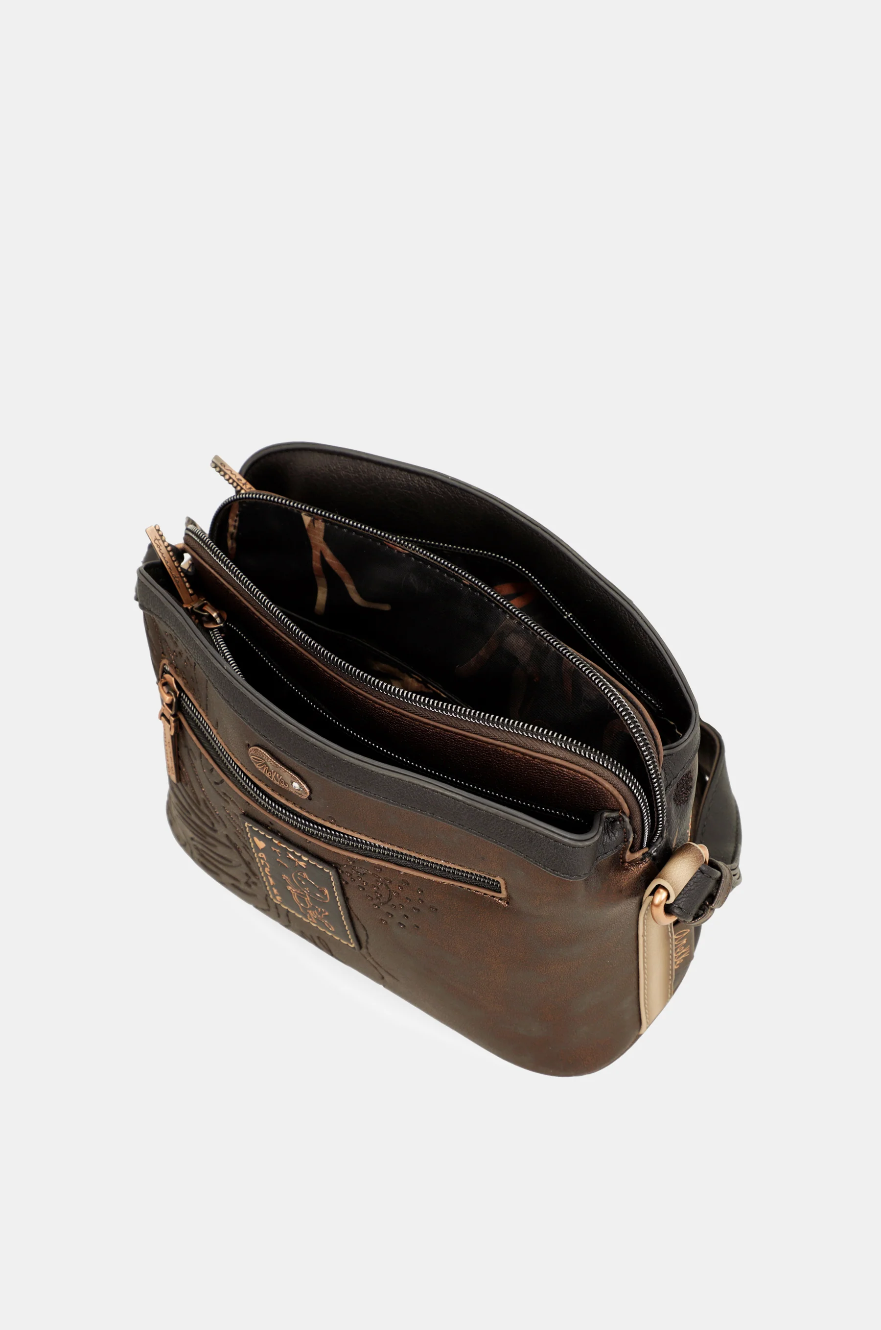Wings 3-compartment crossbody bag - Image 4