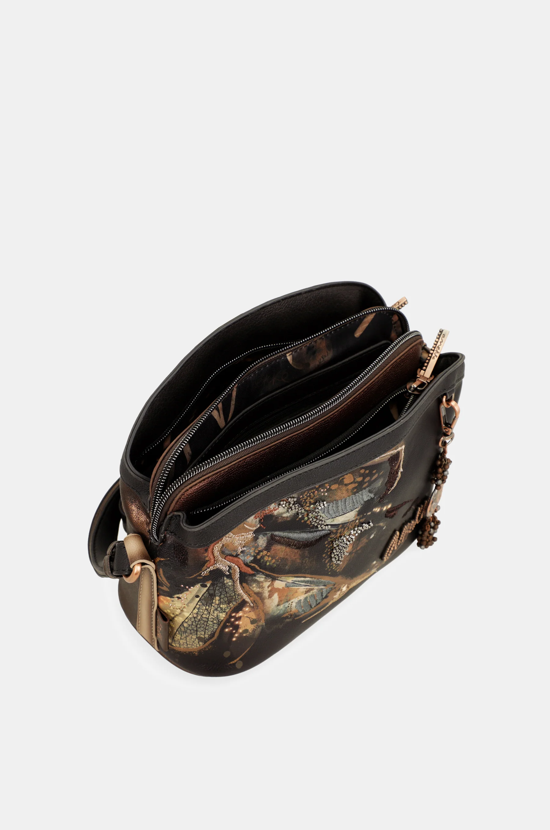 Wings 3-compartment crossbody bag - Image 5