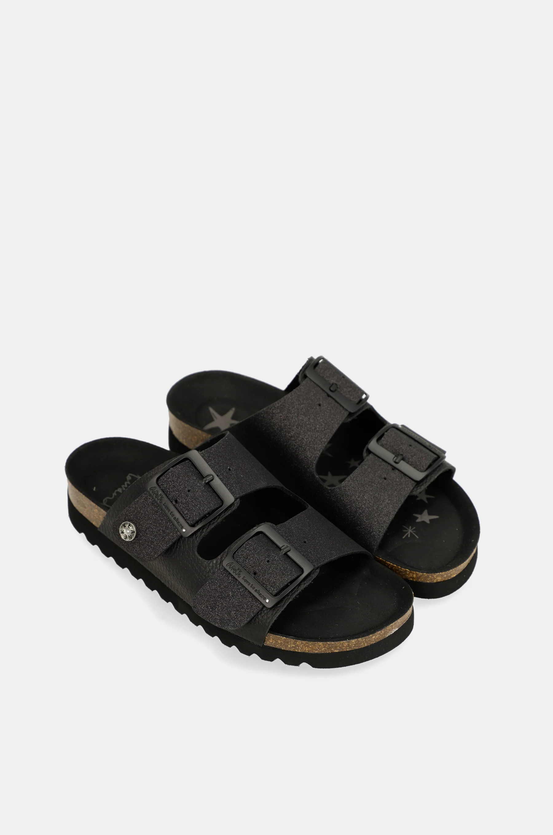Women's black bio sandals - Image 3