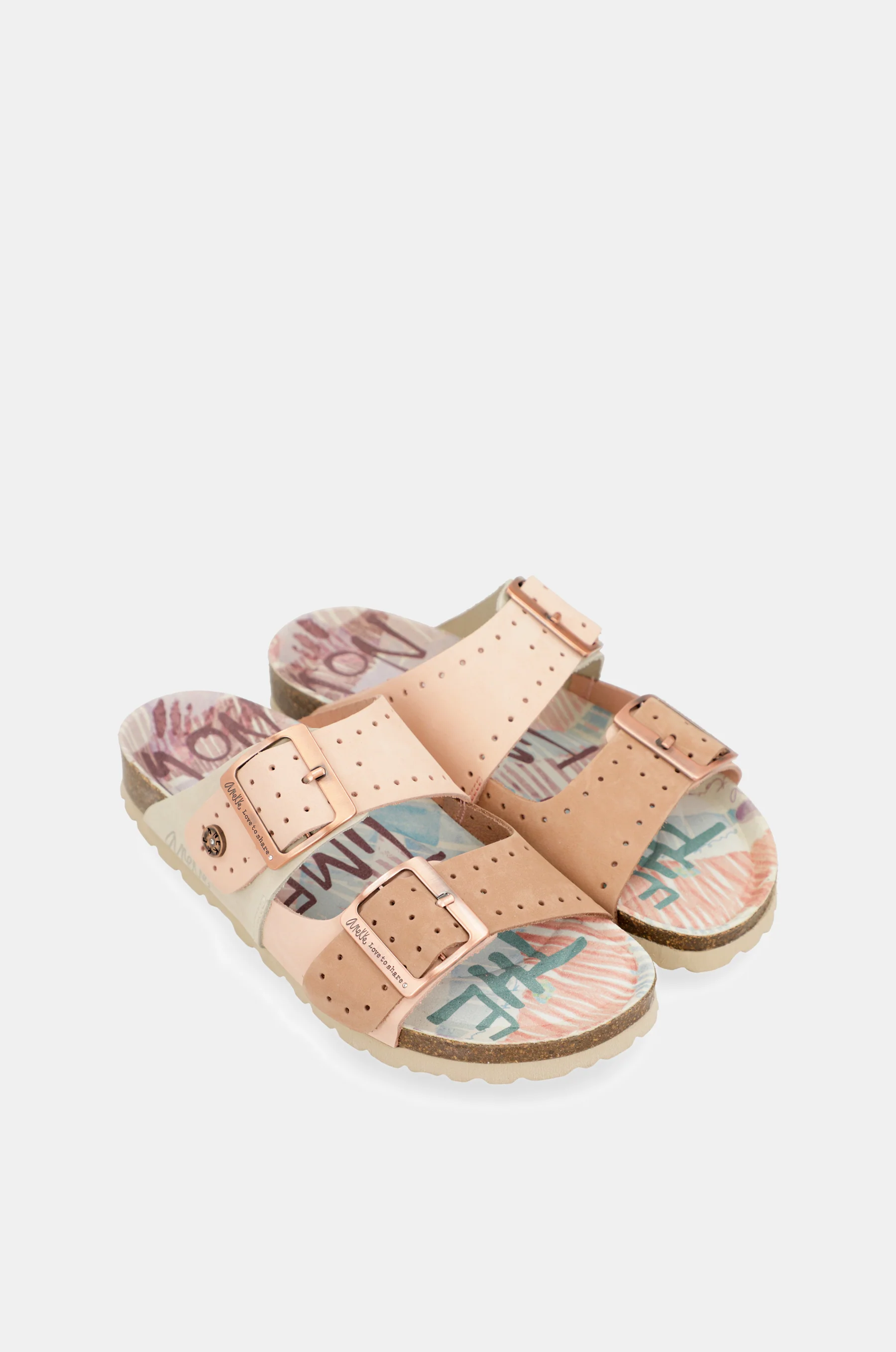Women's nude bio sandals - Image 3