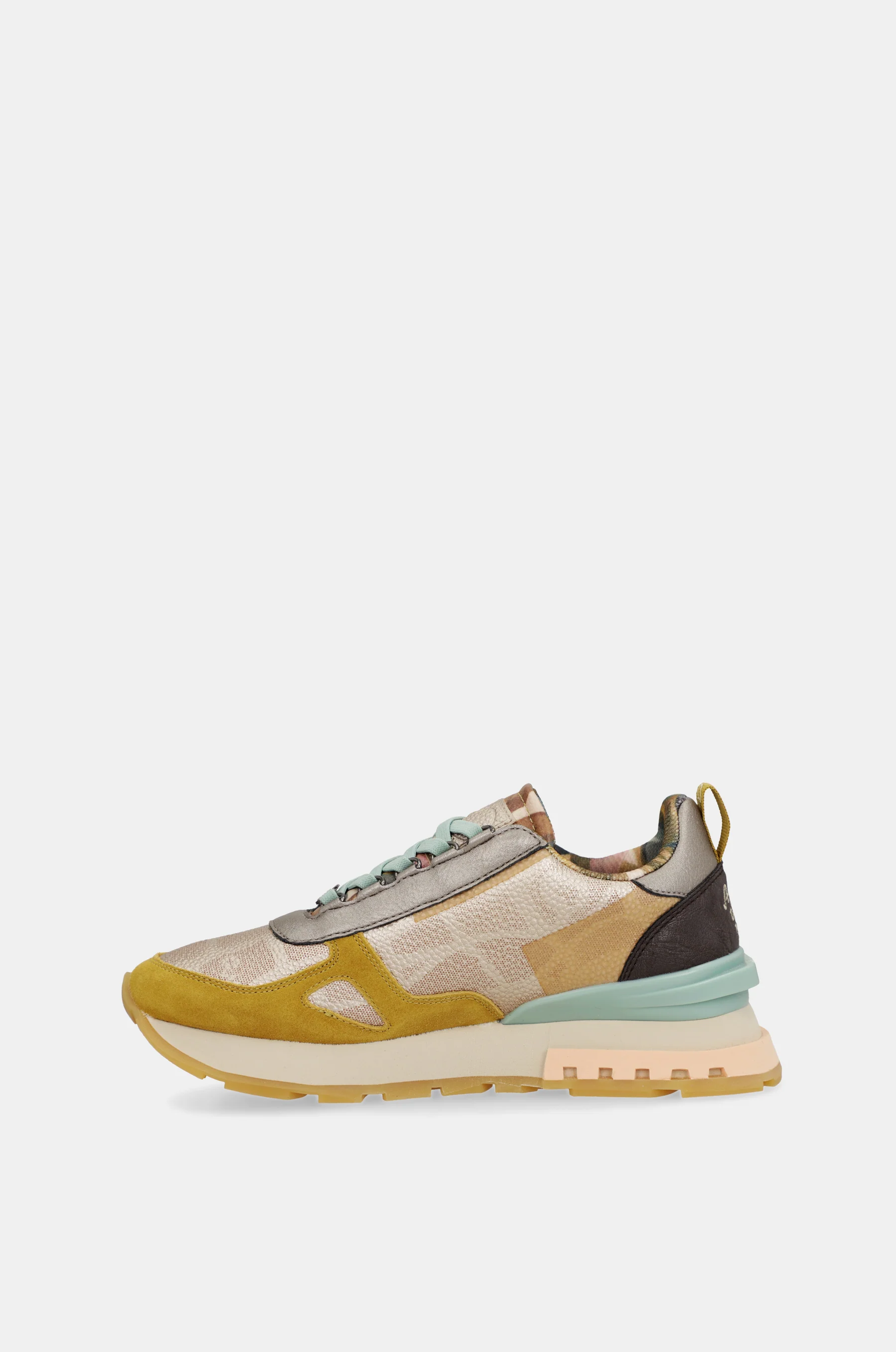 Yellow and gold Bloom sneakers - Image 6